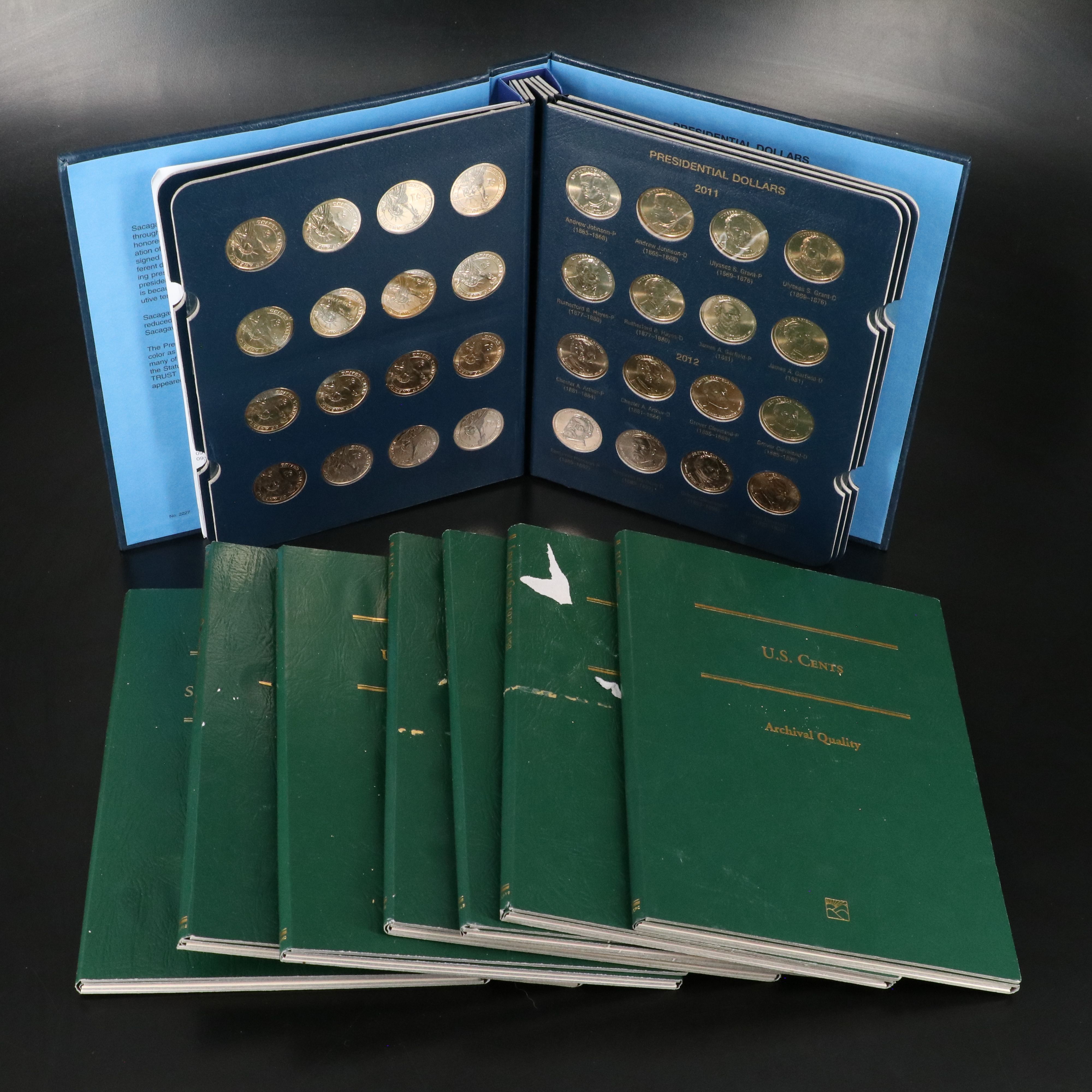 Seven Collections of U.S. Coins in Littleton Coin Folders