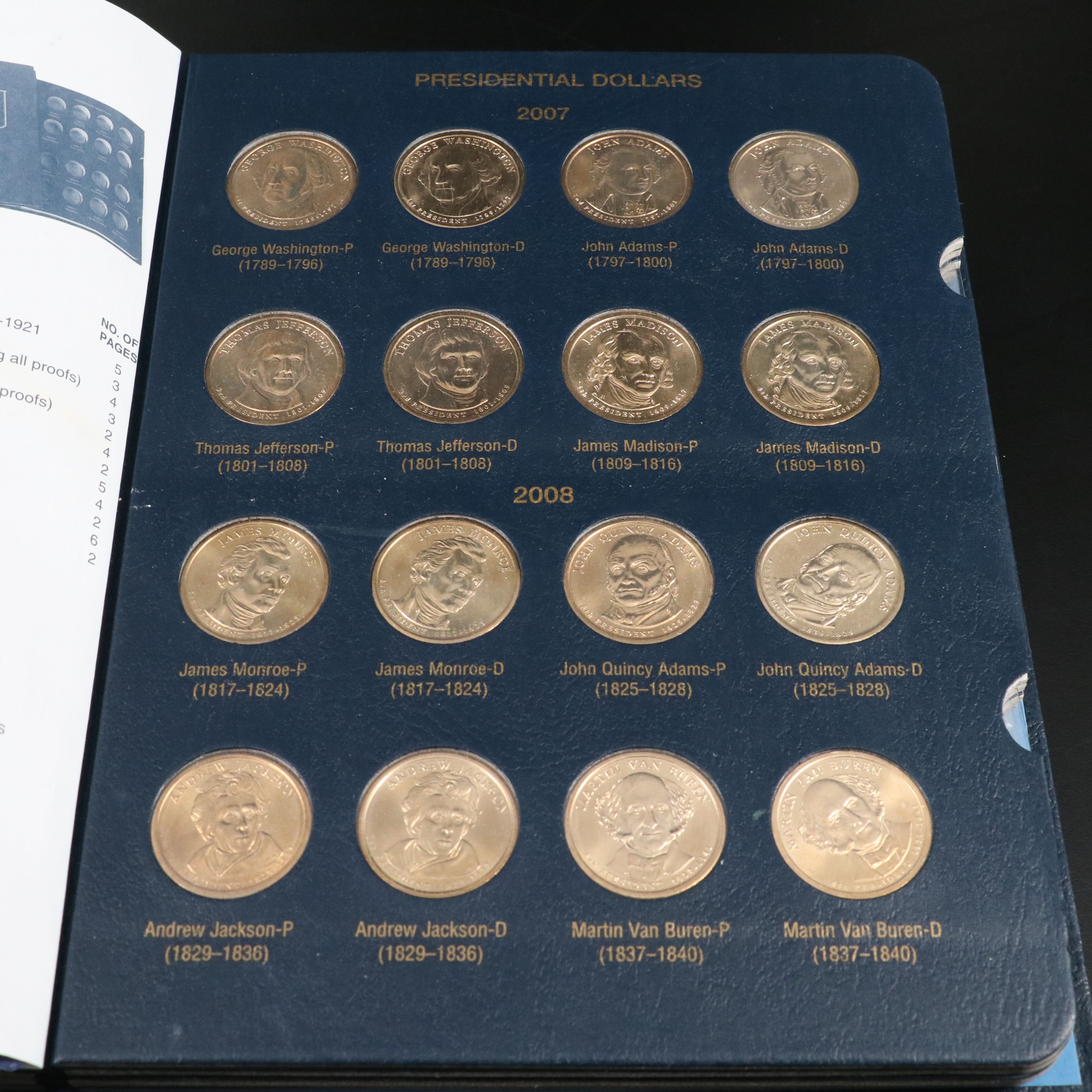 Seven Collections of U.S. Coins in Littleton Coin Folders