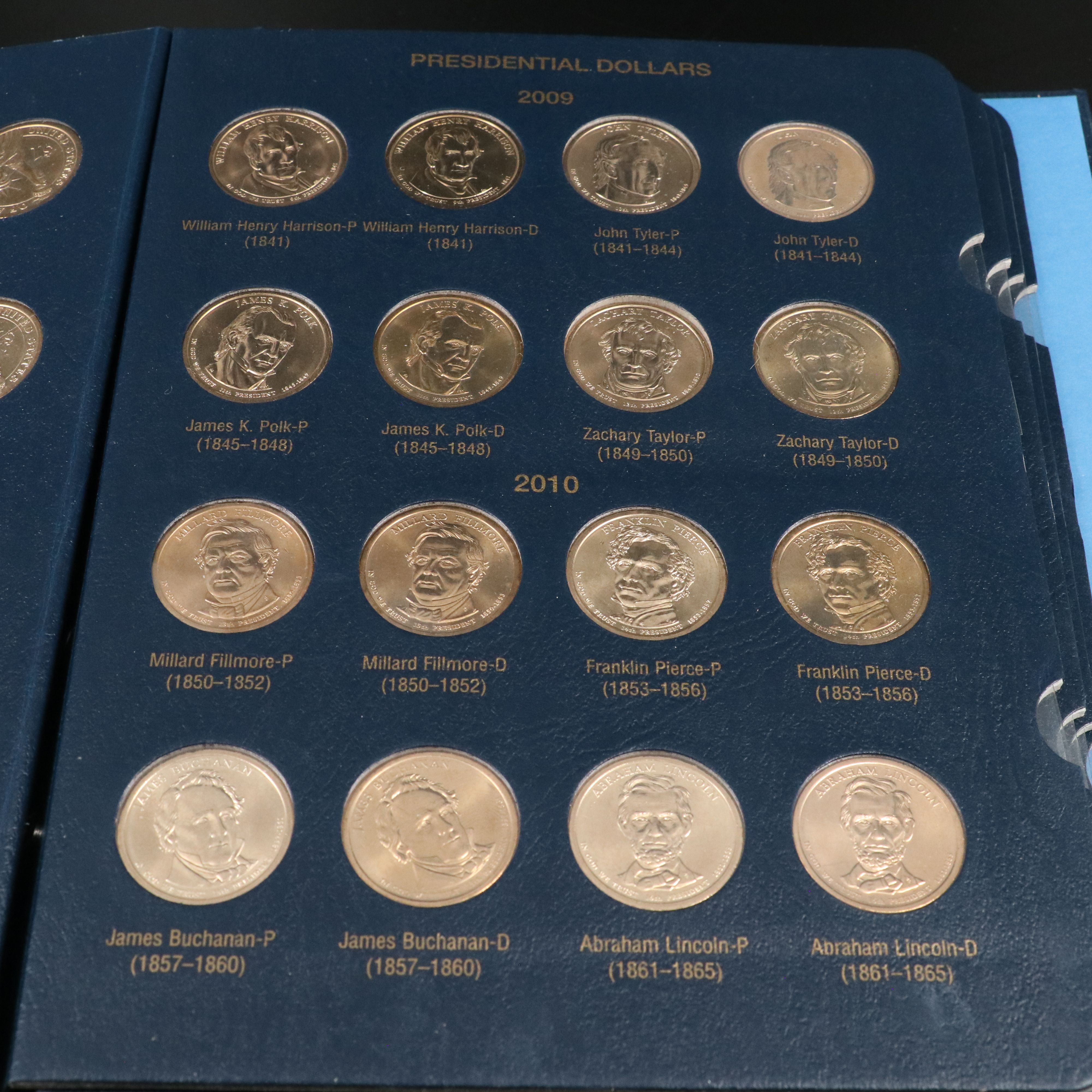 Seven Collections of U.S. Coins in Littleton Coin Folders