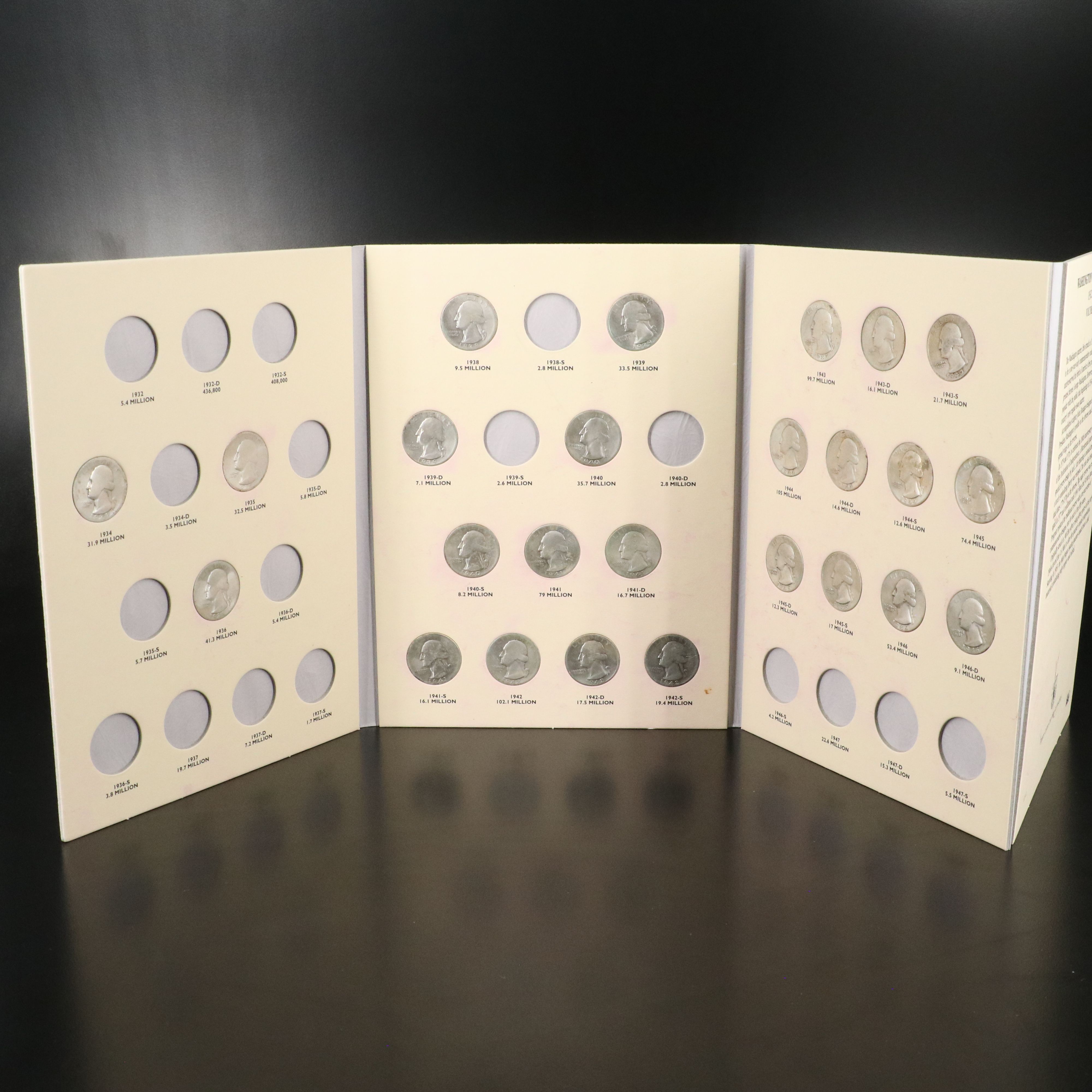 Seven Collections of U.S. Coins in Littleton Coin Folders