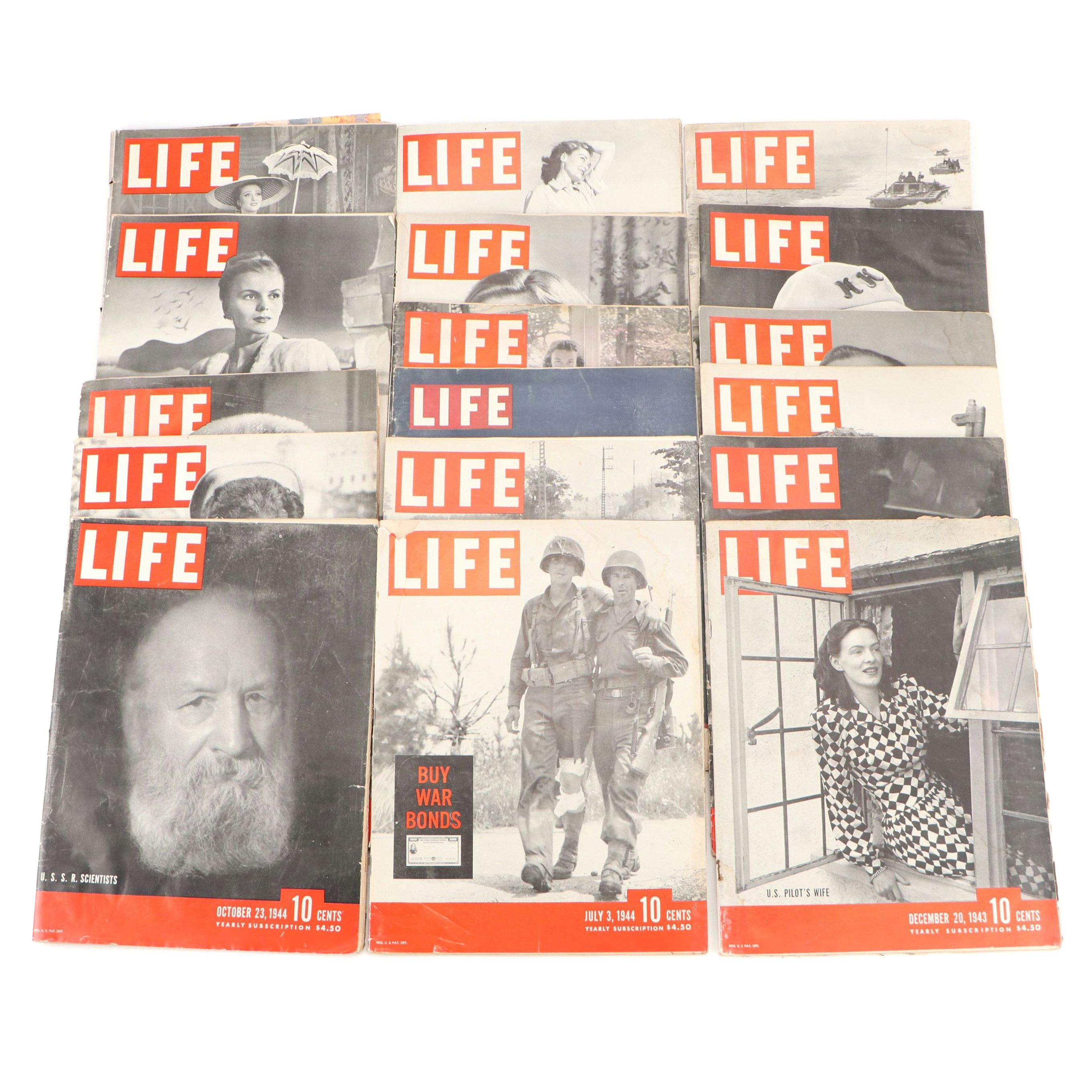 "LIFE" Magazine Issues, 1940s