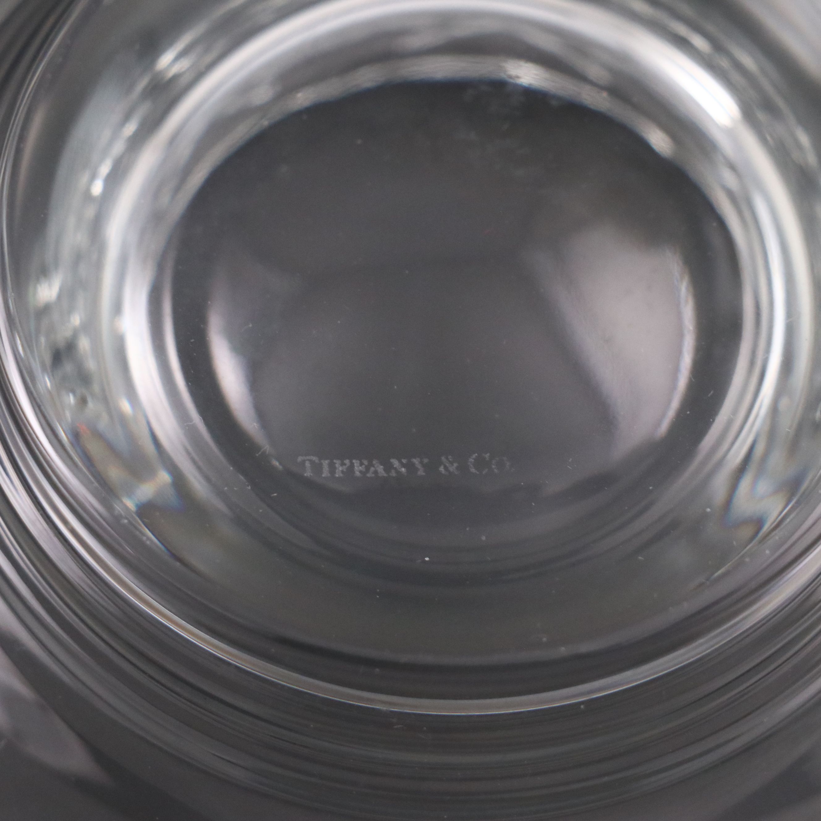 Tiffany & Co. Crystal Heart-Rimmed Bowl