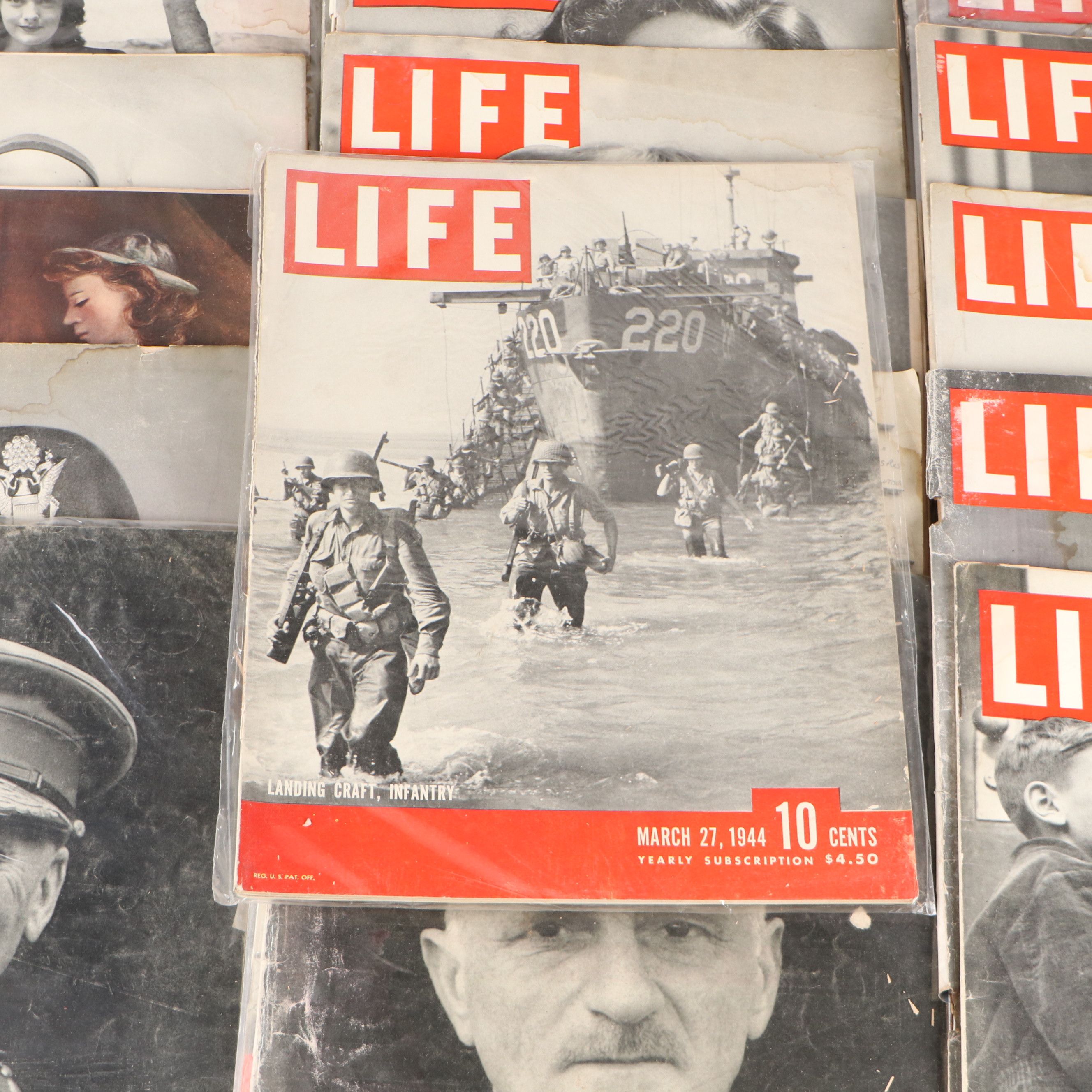 "LIFE" Magazine Issues, 1940s