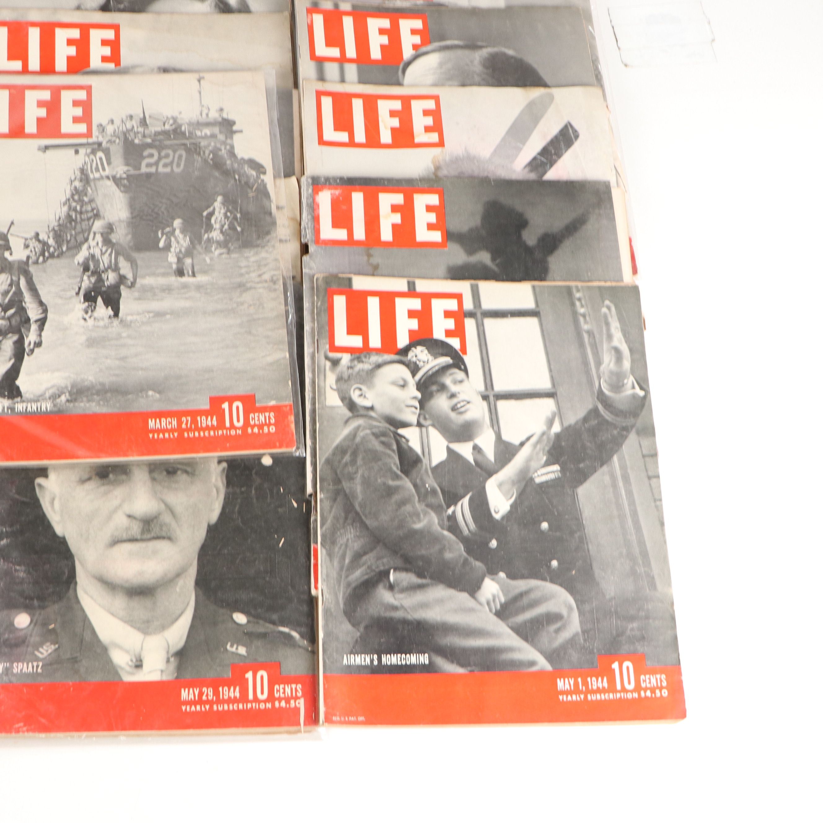 "LIFE" Magazine Issues, 1940s