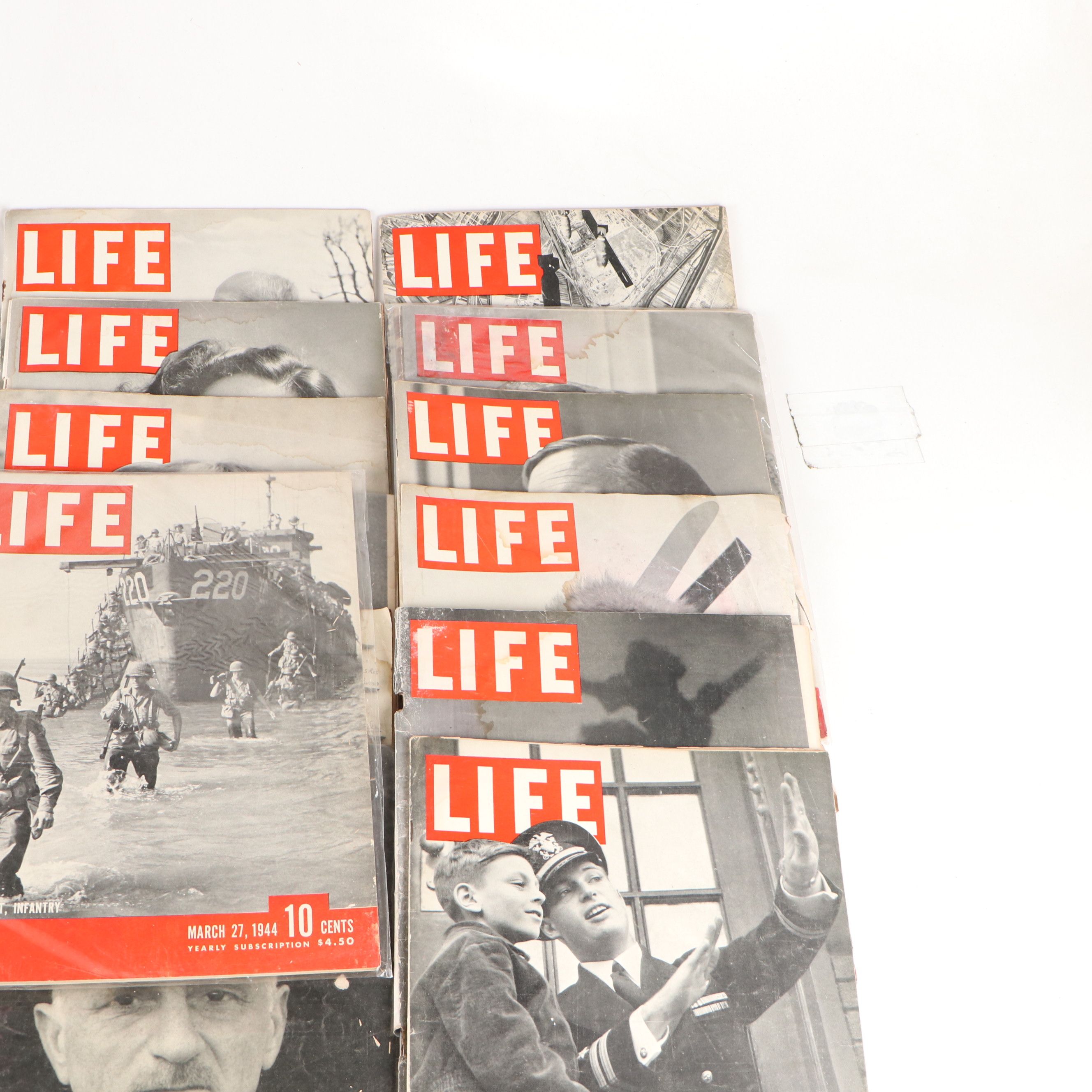 "LIFE" Magazine Issues, 1940s
