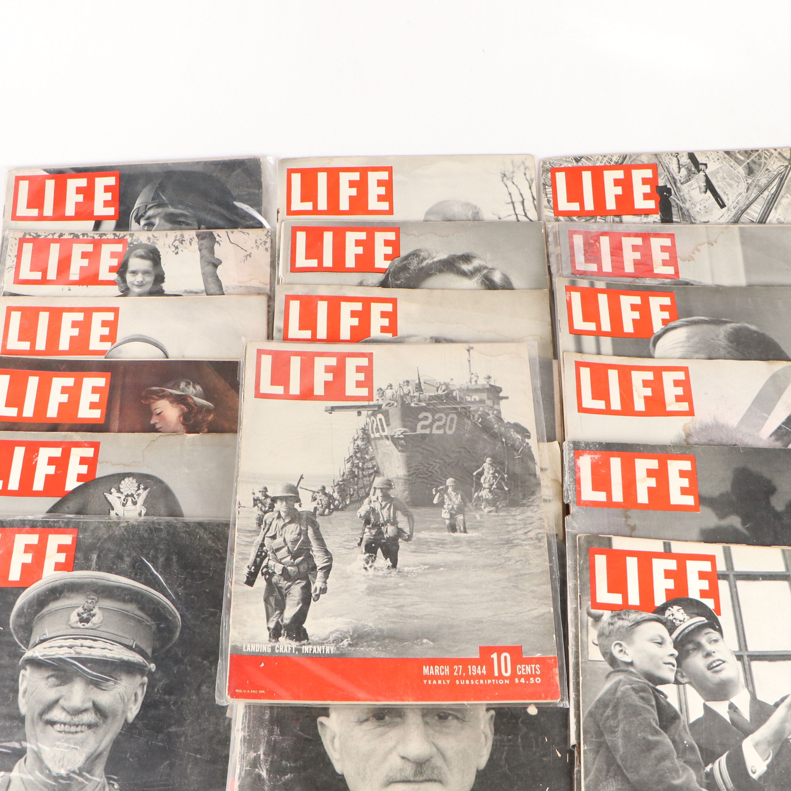 "LIFE" Magazine Issues, 1940s