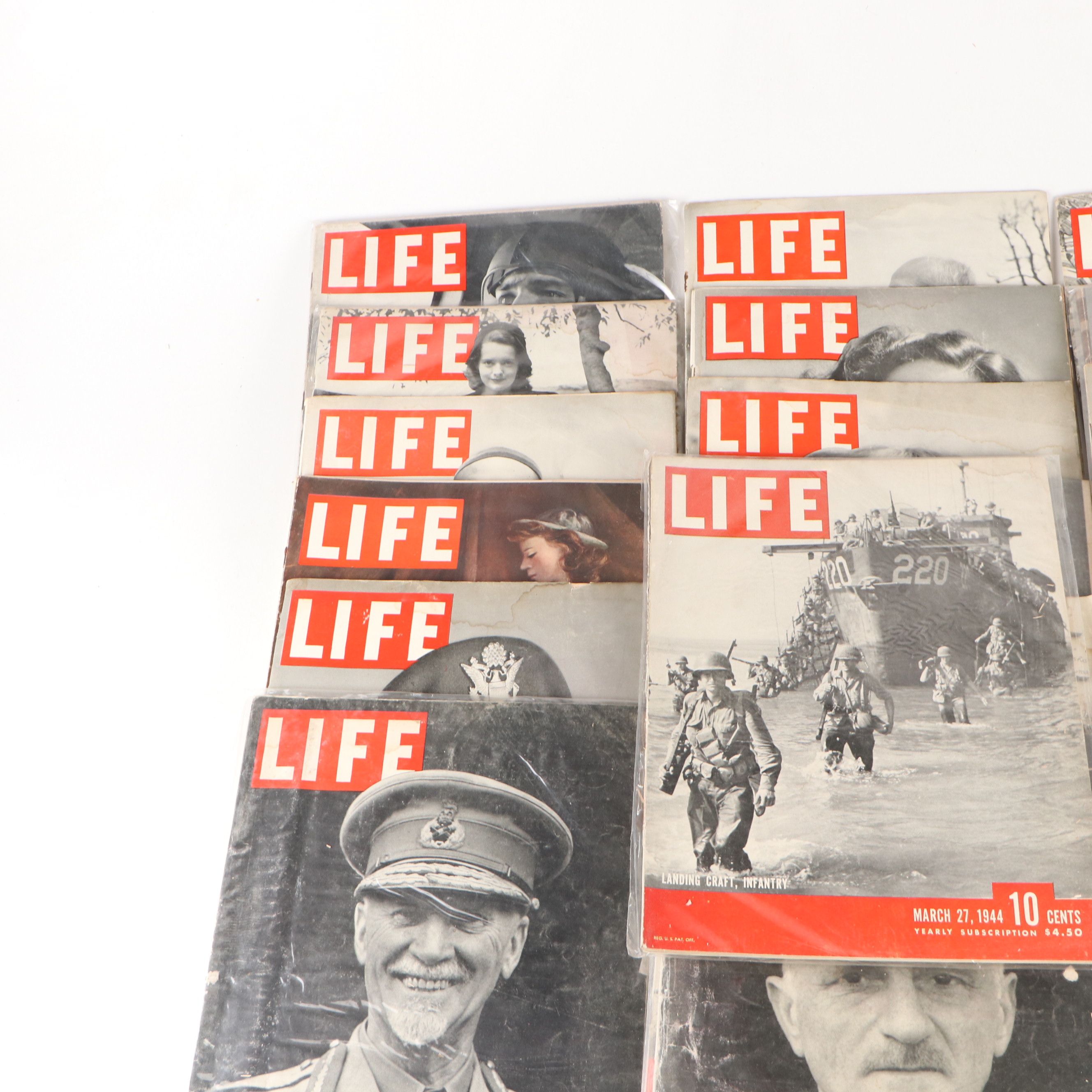 "LIFE" Magazine Issues, 1940s