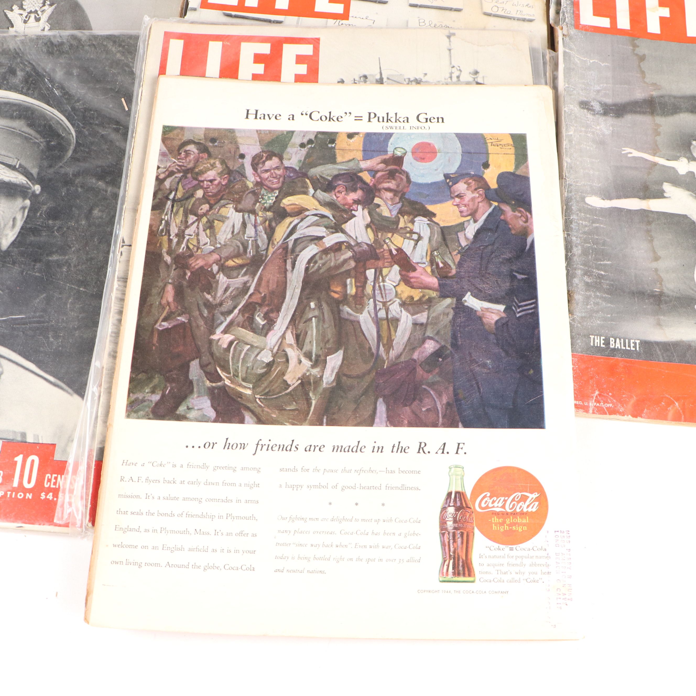 "LIFE" Magazine Issues, 1940s