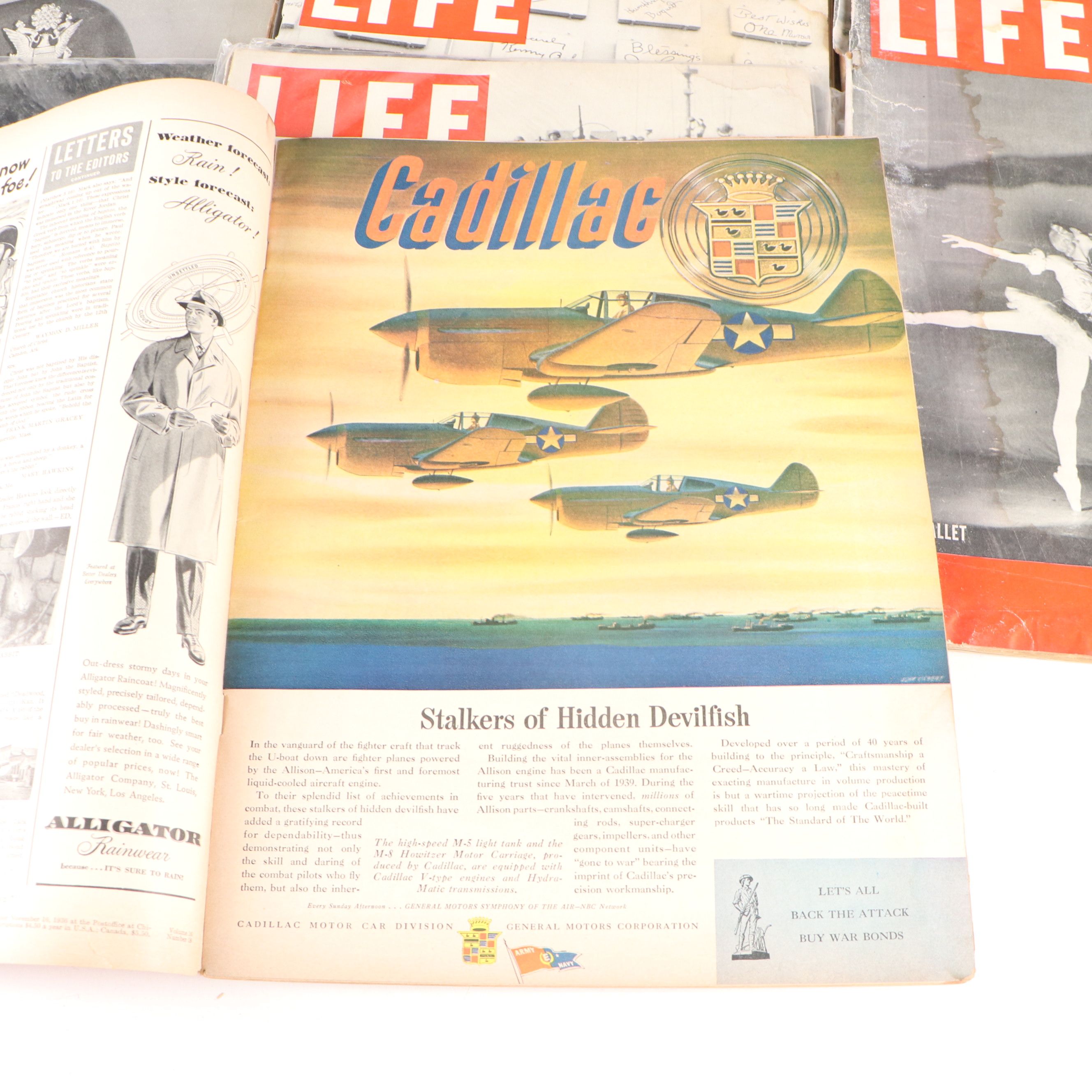 "LIFE" Magazine Issues, 1940s