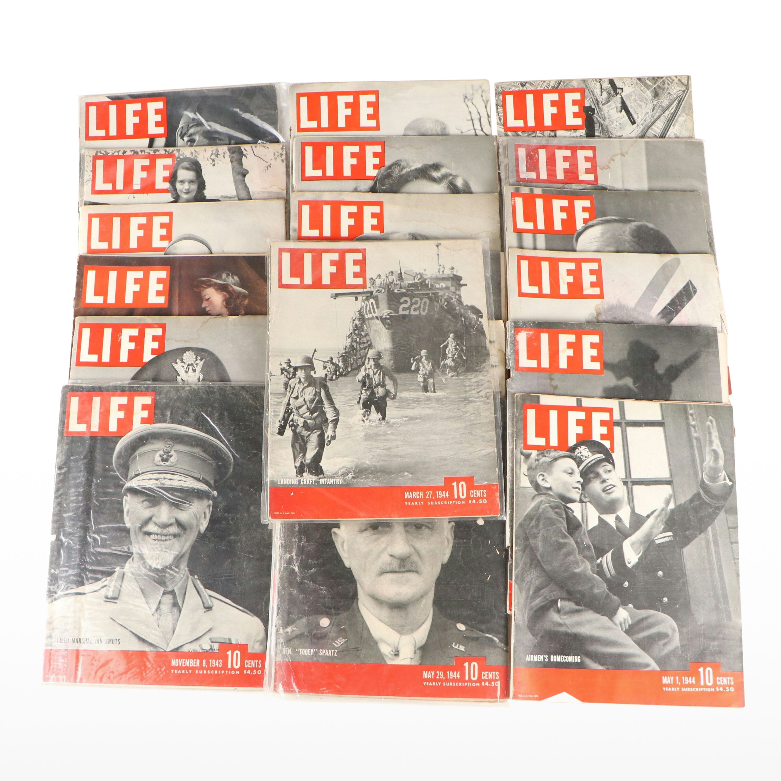 "LIFE" Magazine Issues, 1940s