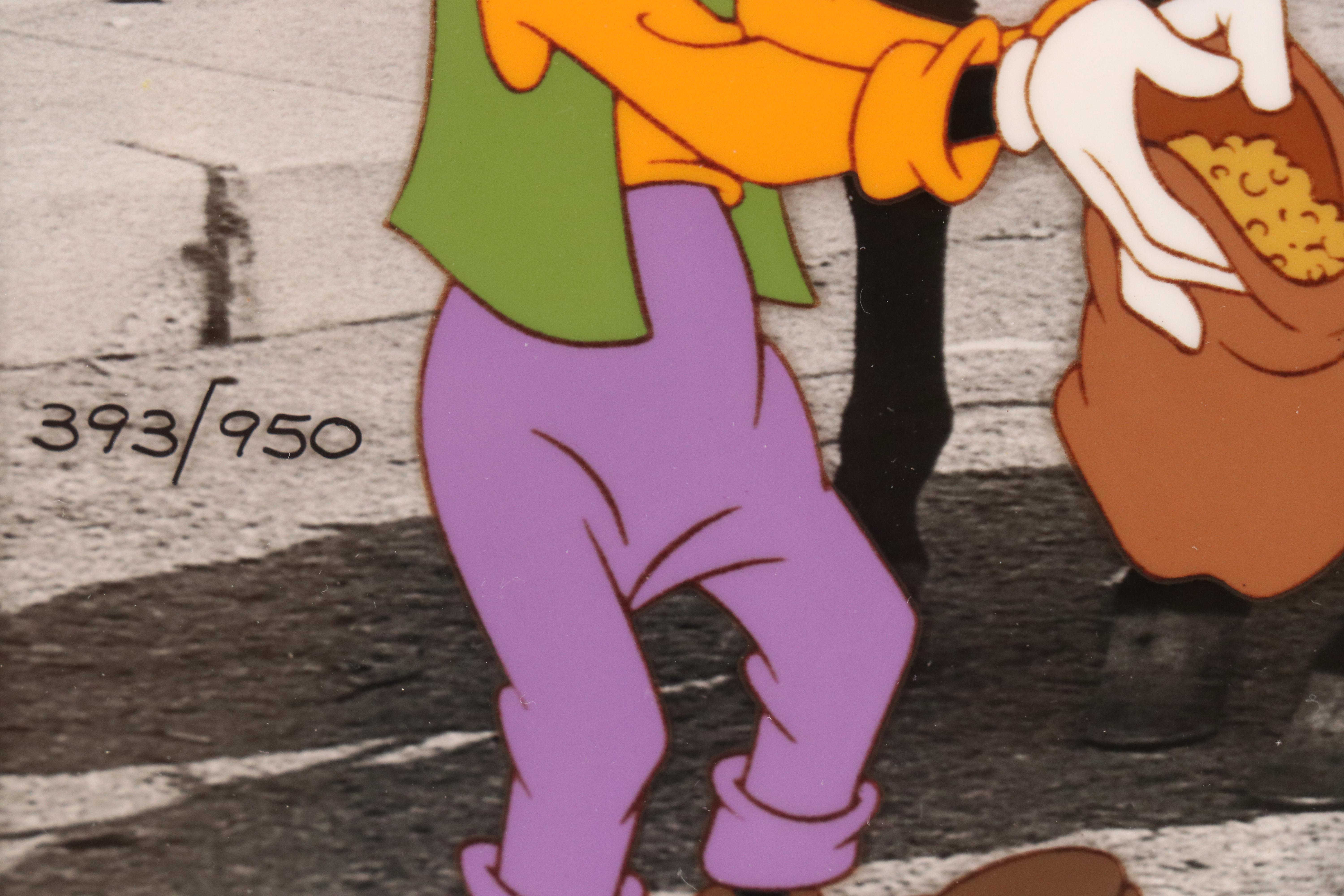 Disney Hand-Painted Animation Cel "Walt's Stagecoach," 1993