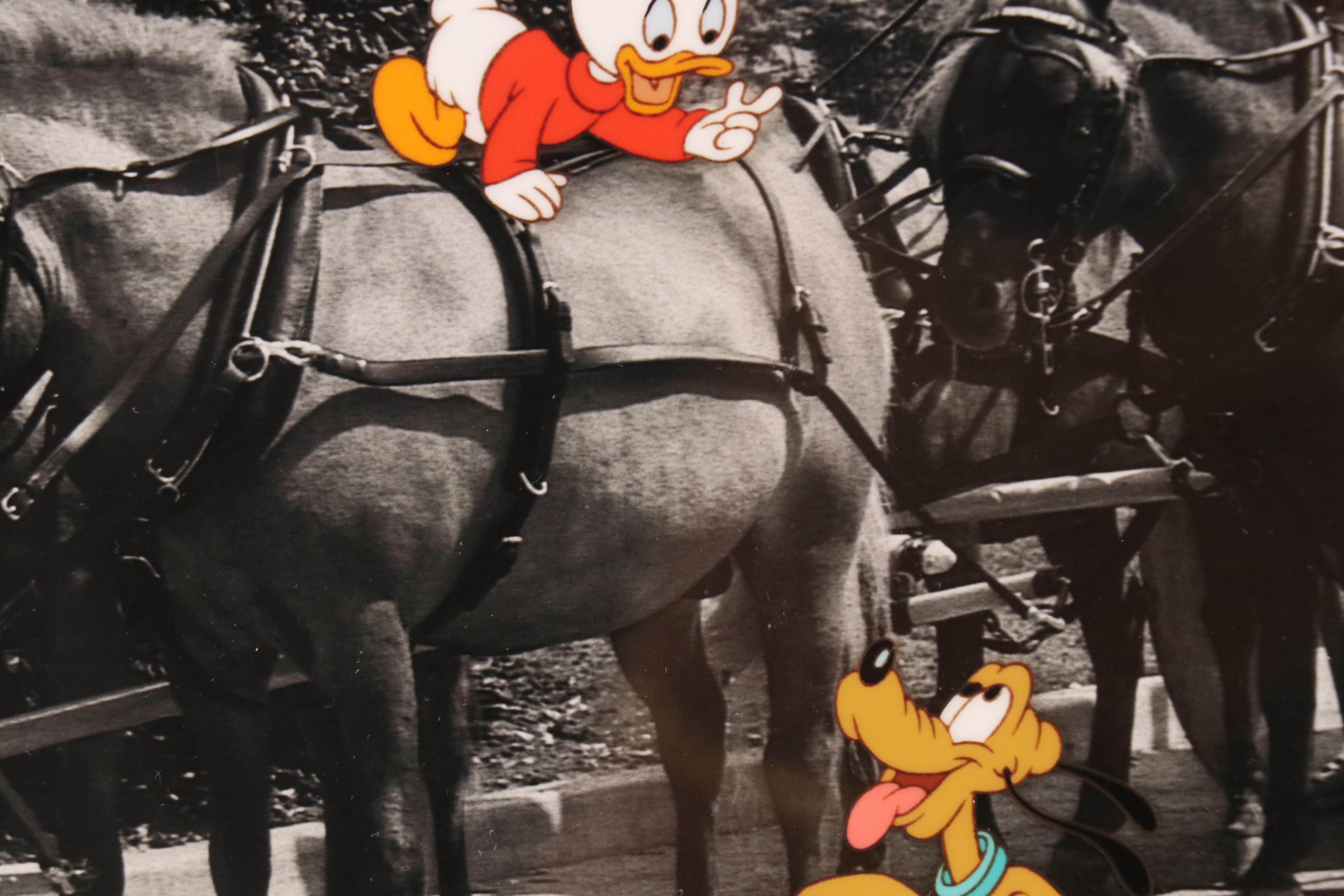 Disney Hand-Painted Animation Cel "Walt's Stagecoach," 1993