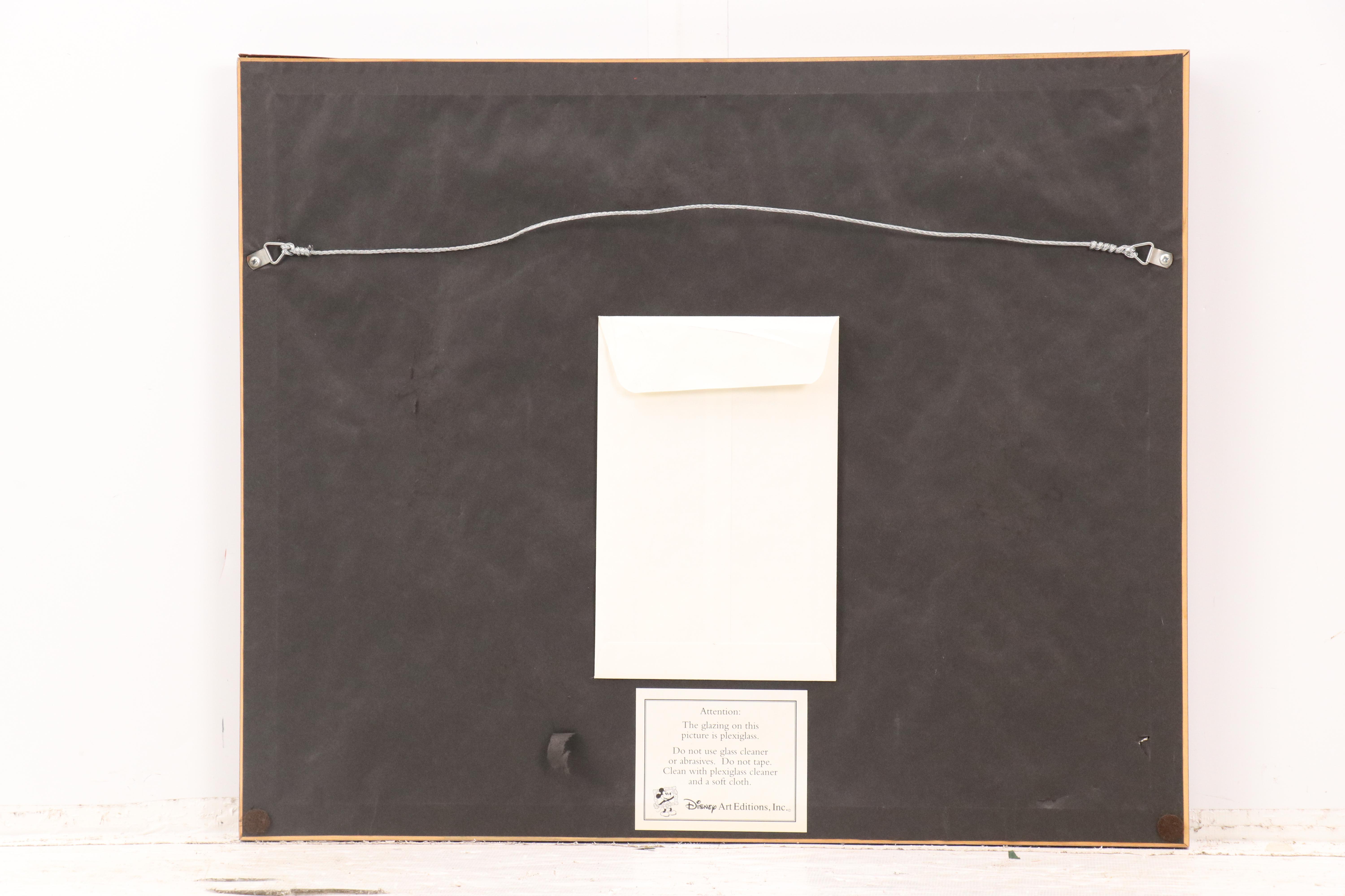 Disney Hand-Painted Animation Cel "Walt's Stagecoach," 1993