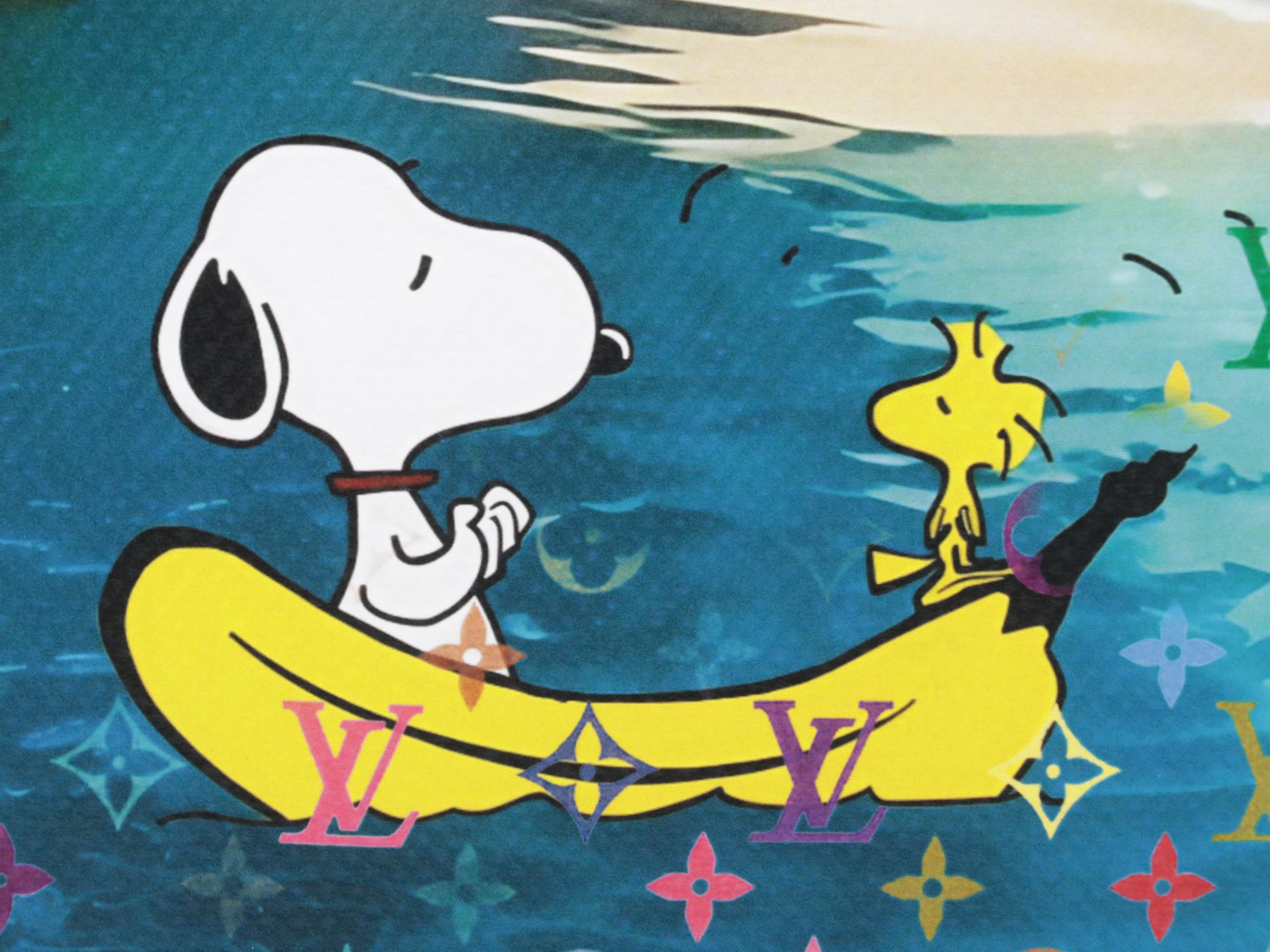 Death NYC Pop Art Graphic Print Snoopy x Louis Vuitton, 2025