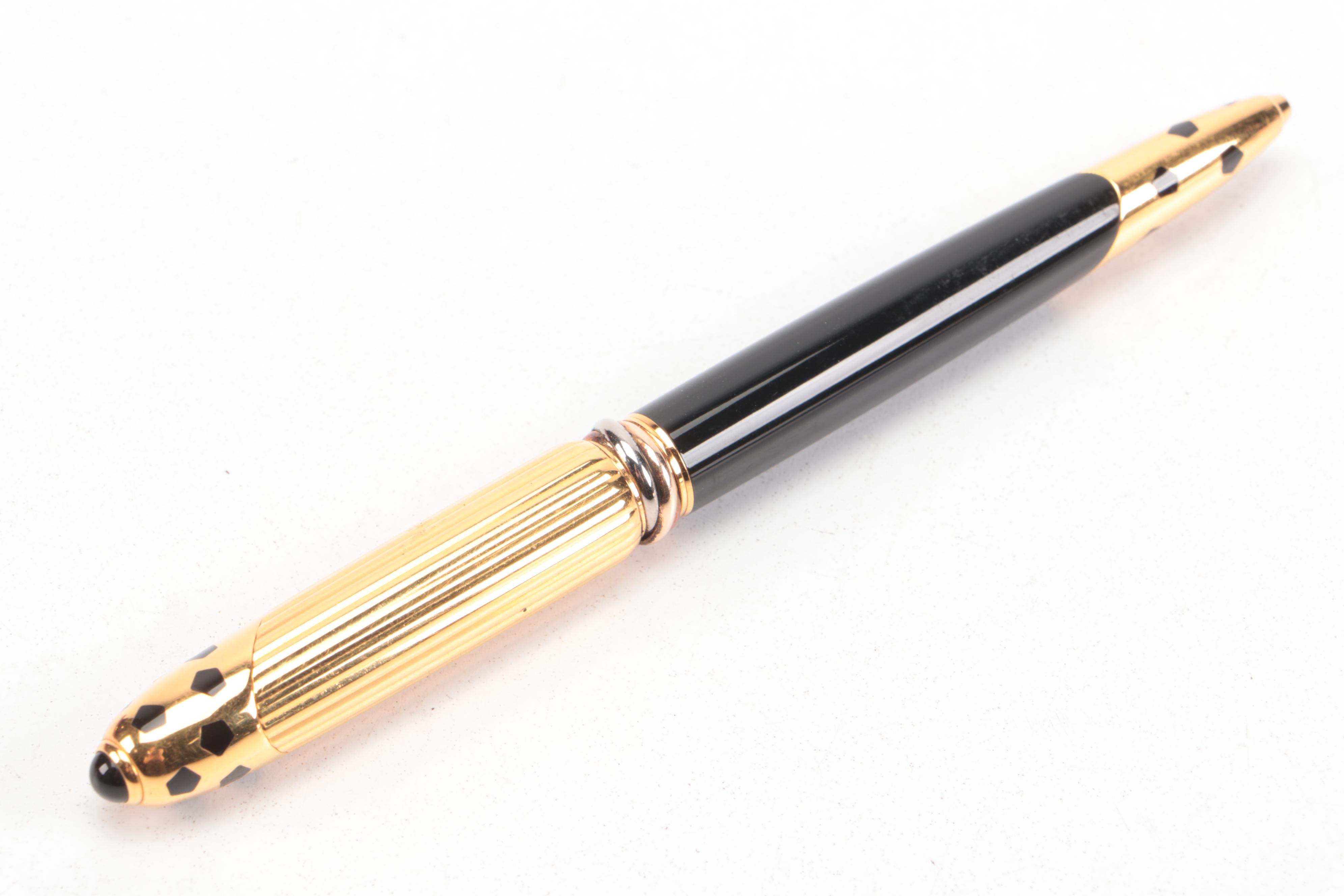 Panthère de Cartier "Trinity" Ballpoint Pen with Presentation Case