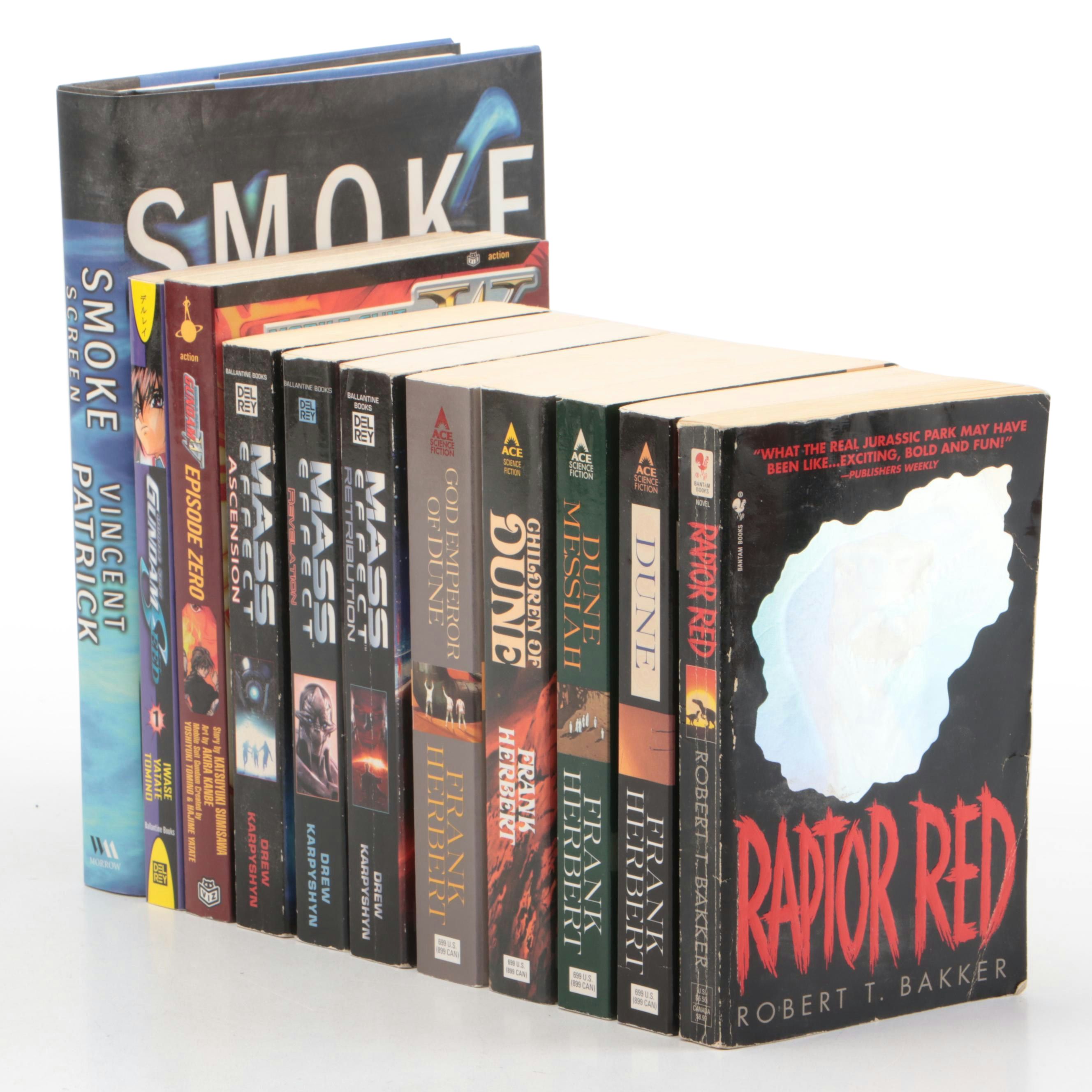 "Dune Chronicles" by Frank Herbert and More Science Fiction and Manga Books