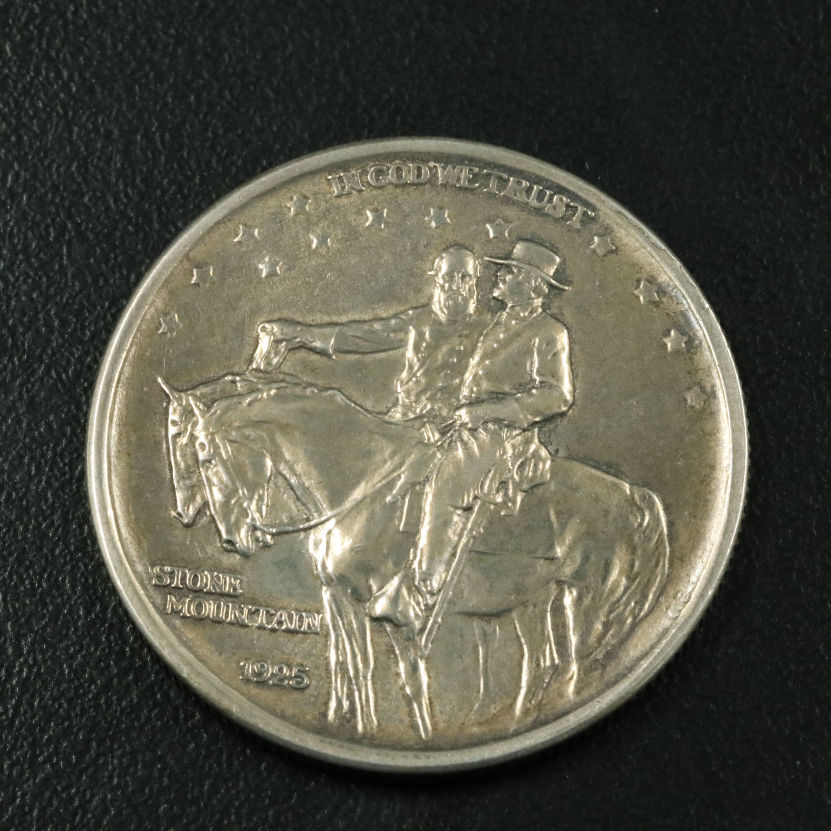 1925 Stone Mountain Commemorative Silver Half Dollar