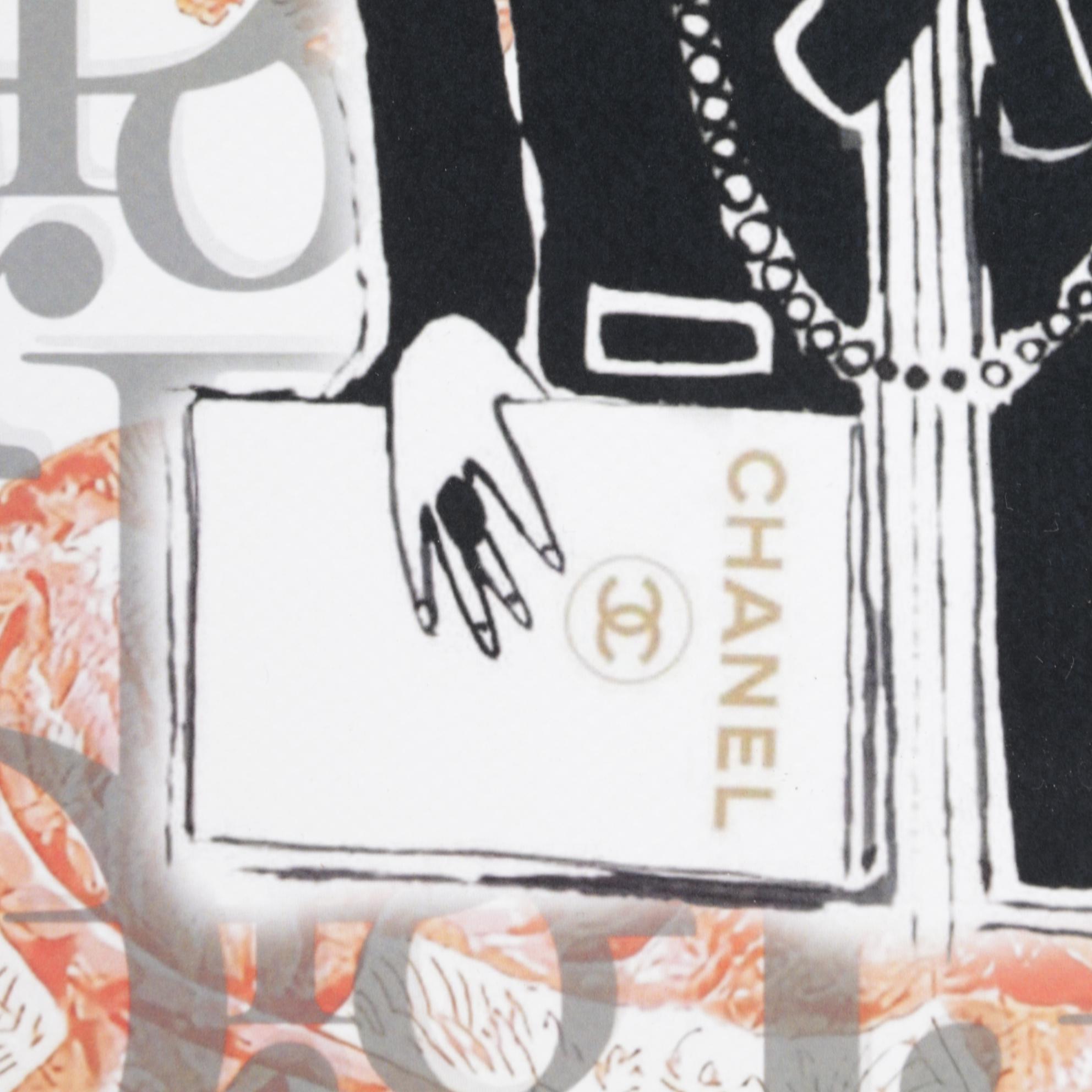 Death NYC Pop Art Homage to Christian Dior and Chanel, 2025