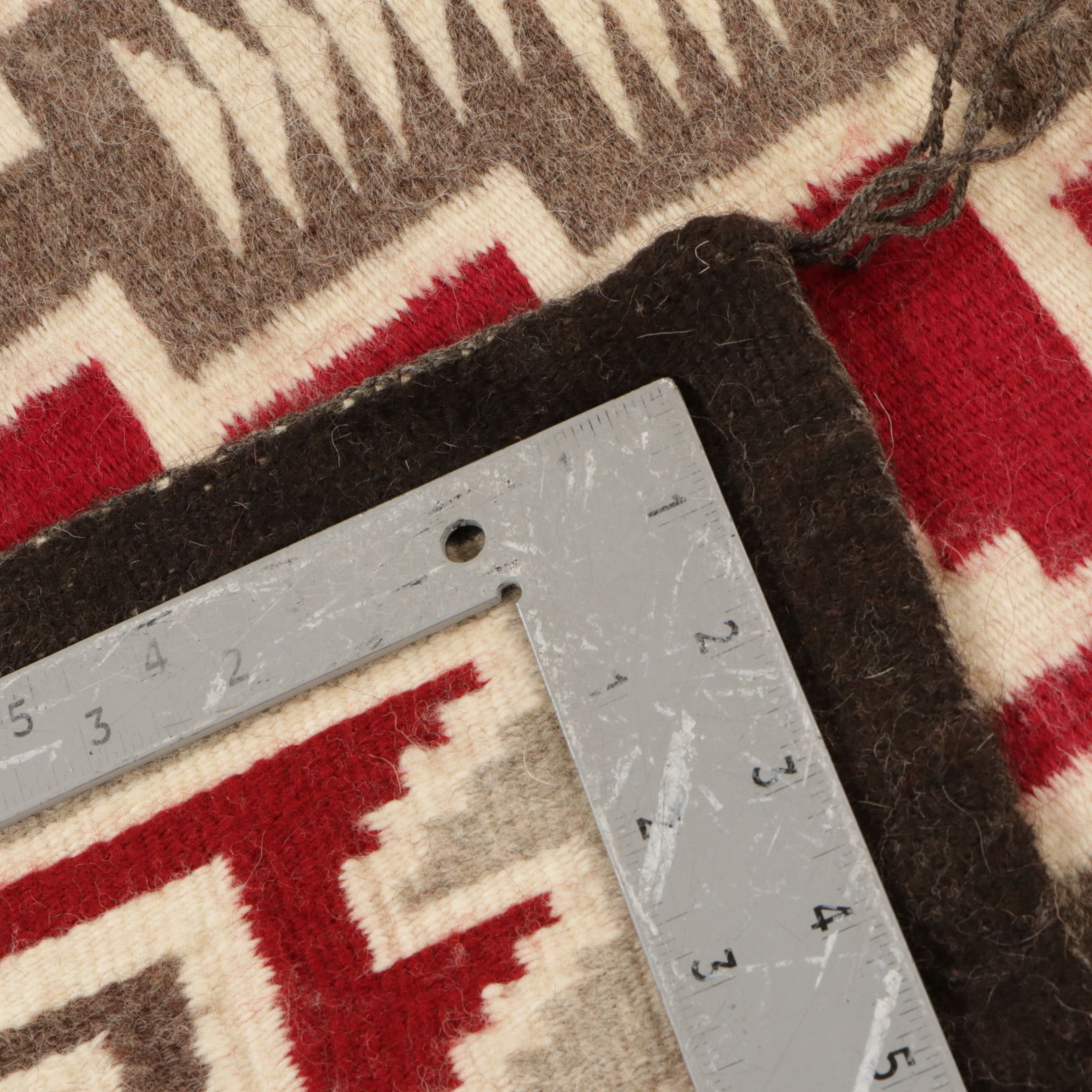 3'3 x 3'11 Handwoven Betty Jake Navajo Accent Rug