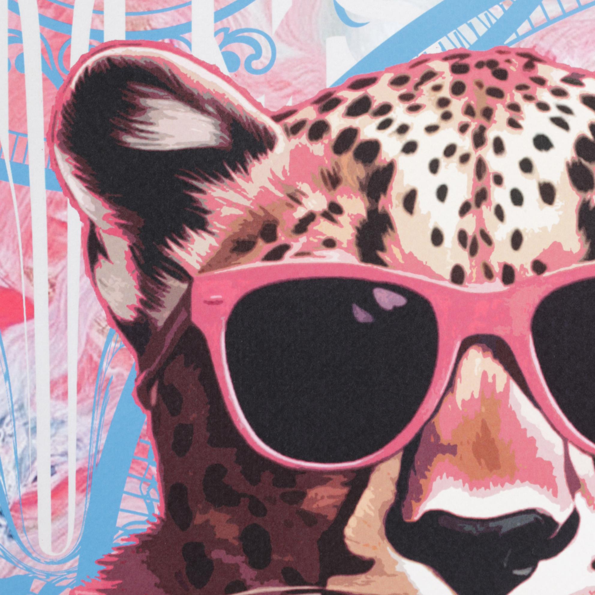 Death NYC Pop Art Homage to Hermès x Fashion Cheetah, 2025