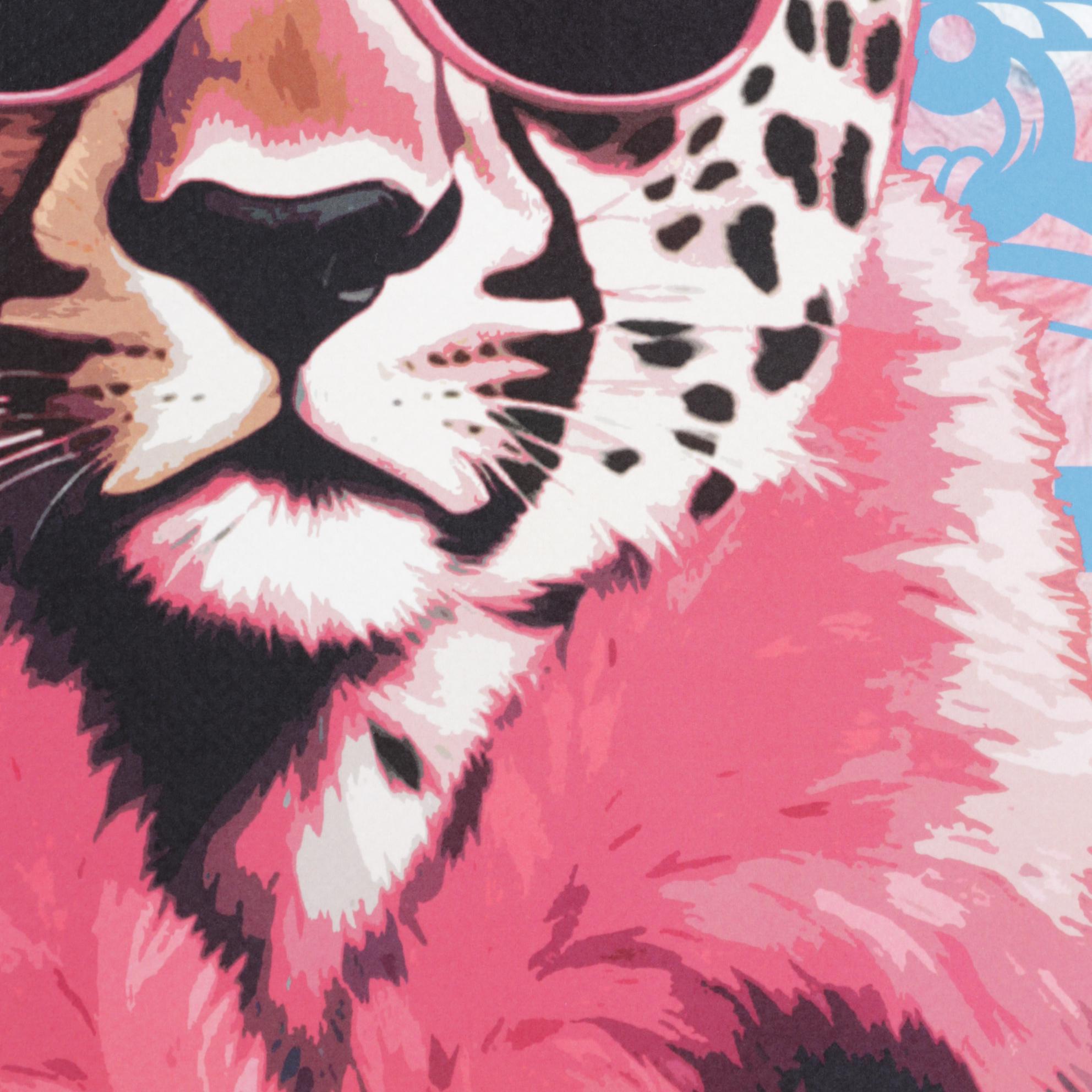 Death NYC Pop Art Homage to Hermès x Fashion Cheetah, 2025