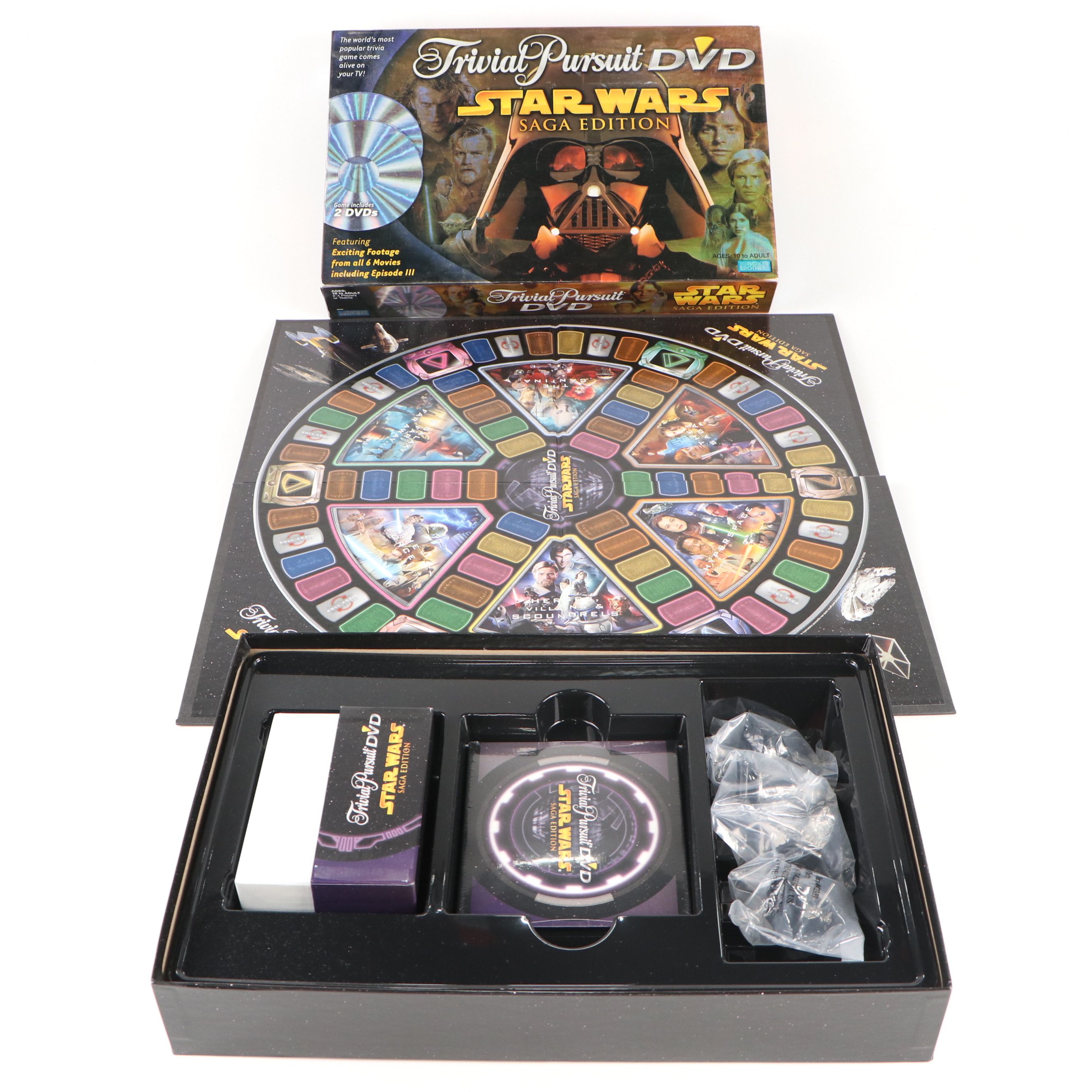 "Star Wars" and "The Lord of the Rings" Trivial Pursuit and Monopoly Games
