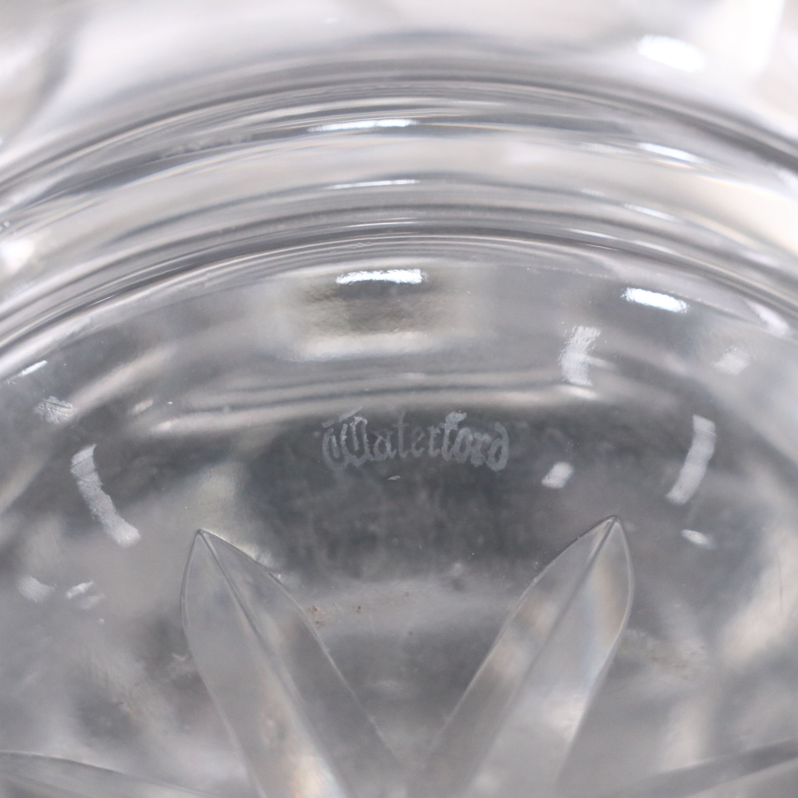 Waterford Crystal Decanter with Pineapple Stopper