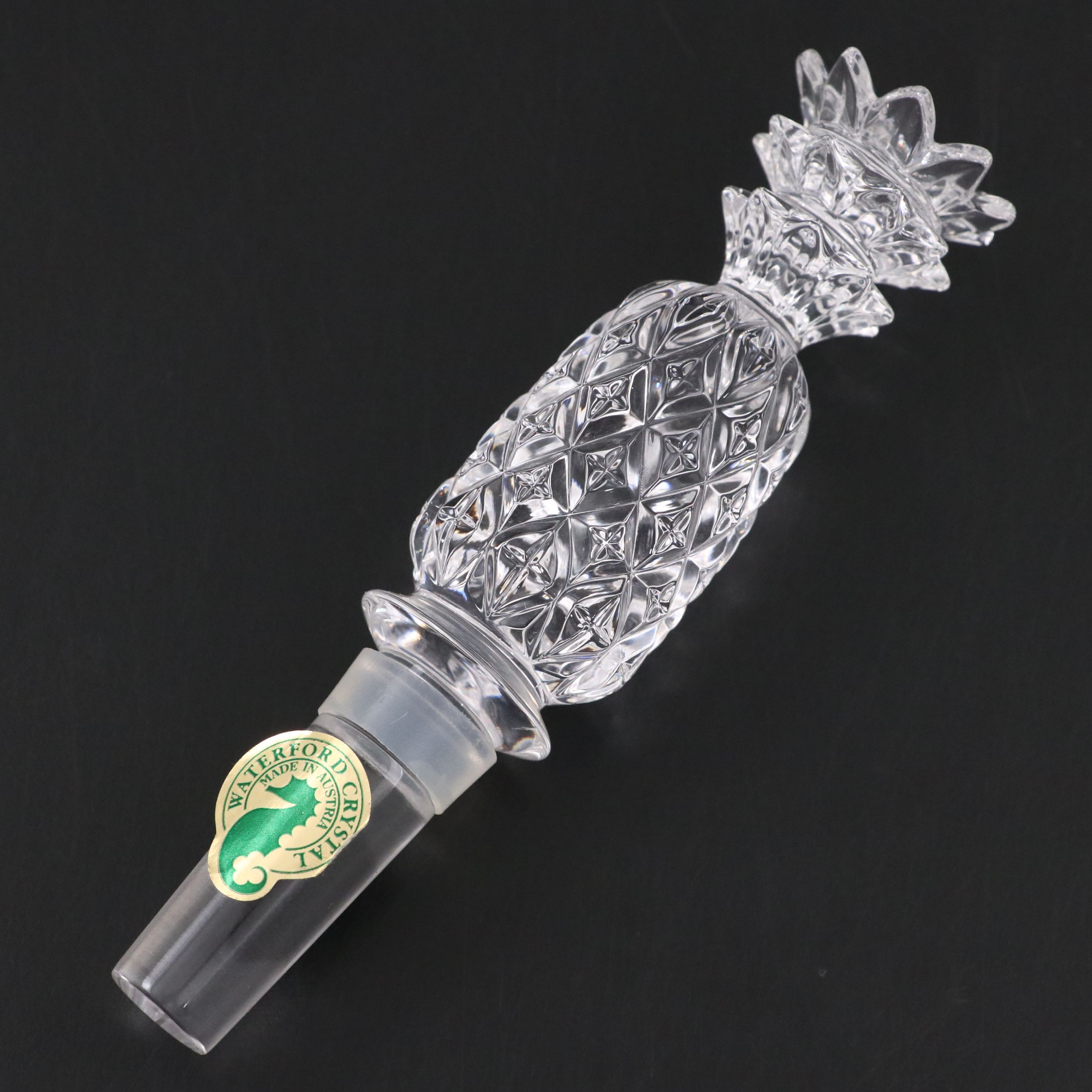 Waterford Crystal Decanter with Pineapple Stopper