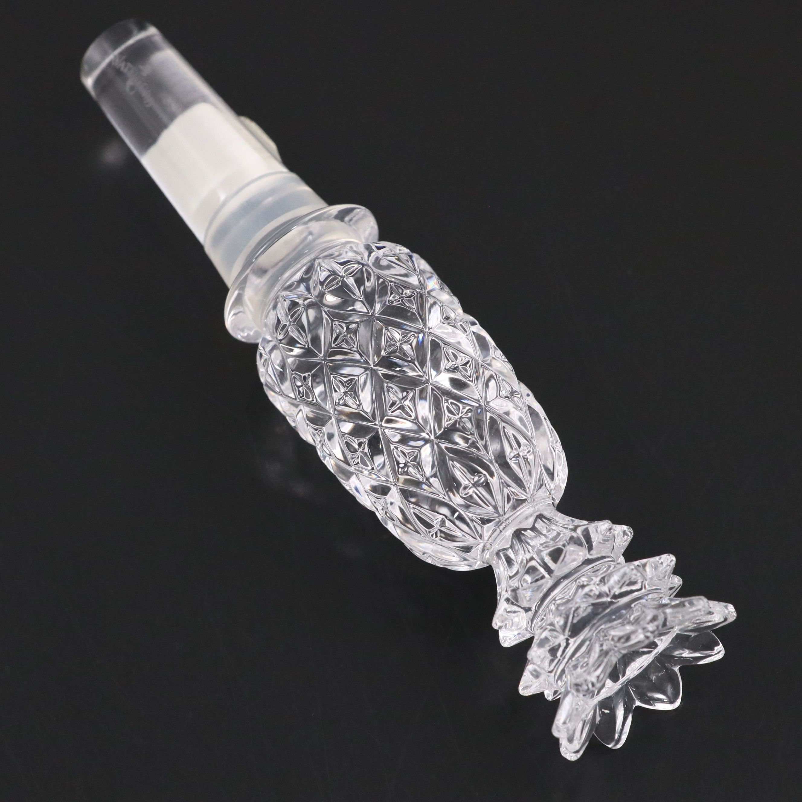 Waterford Crystal Decanter with Pineapple Stopper