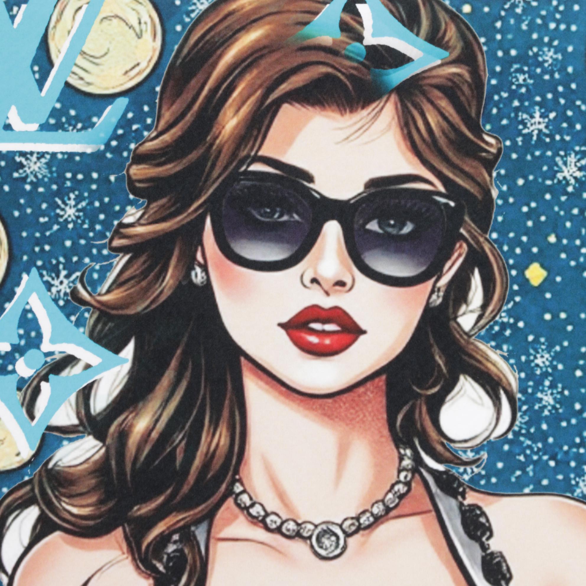 Death NYC Pop Art Homage to Coco Chanel x Louis Vuitton and Paris, 2025