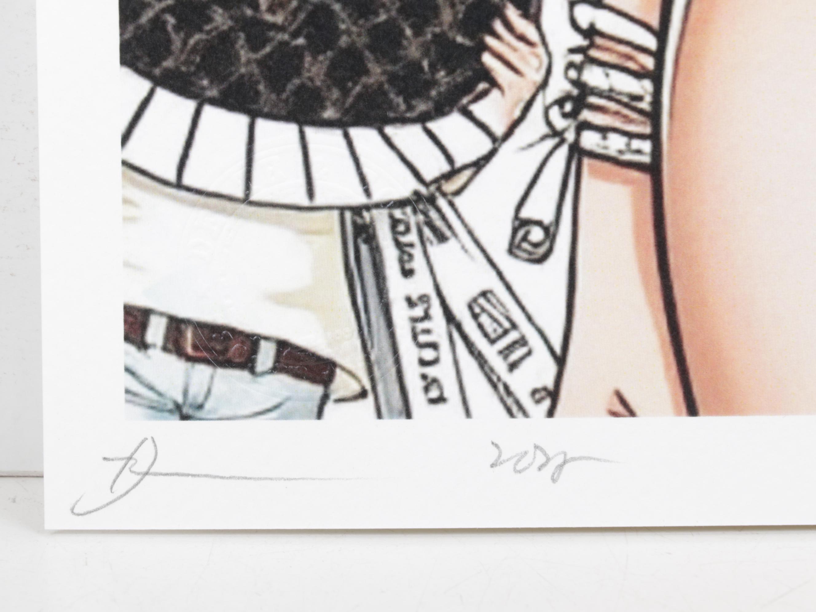 Death NYC Pop Art Homage to Coco Chanel x Louis Vuitton and Paris, 2025