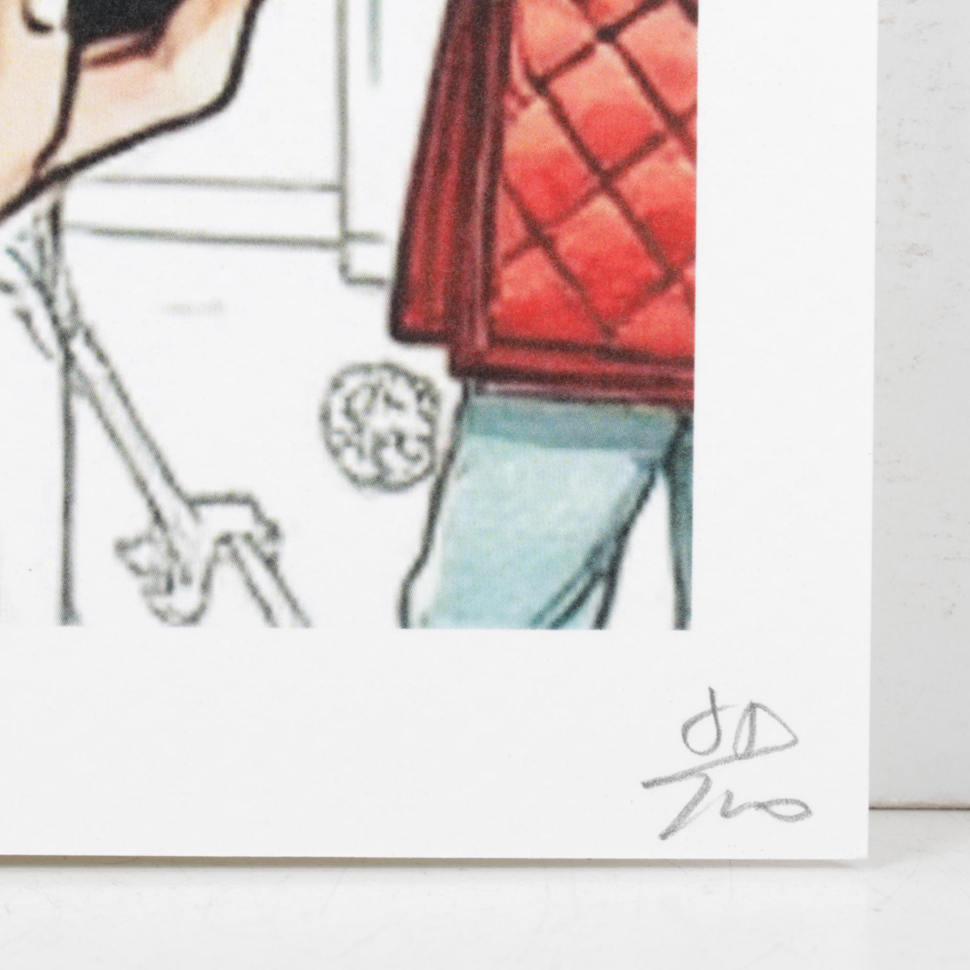 Death NYC Pop Art Homage to Coco Chanel x Louis Vuitton and Paris, 2025