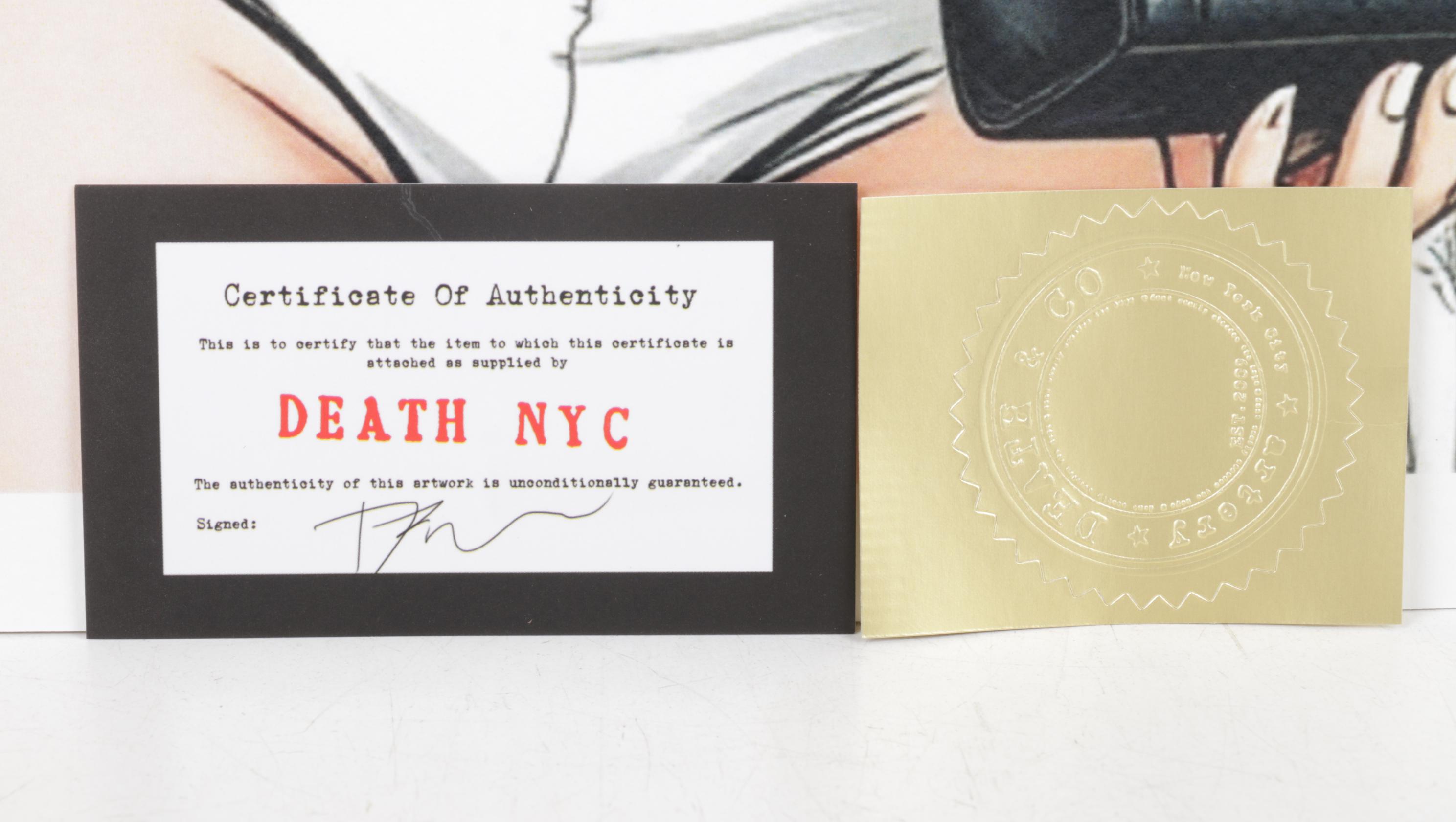 Death NYC Pop Art Homage to Coco Chanel x Louis Vuitton and Paris, 2025