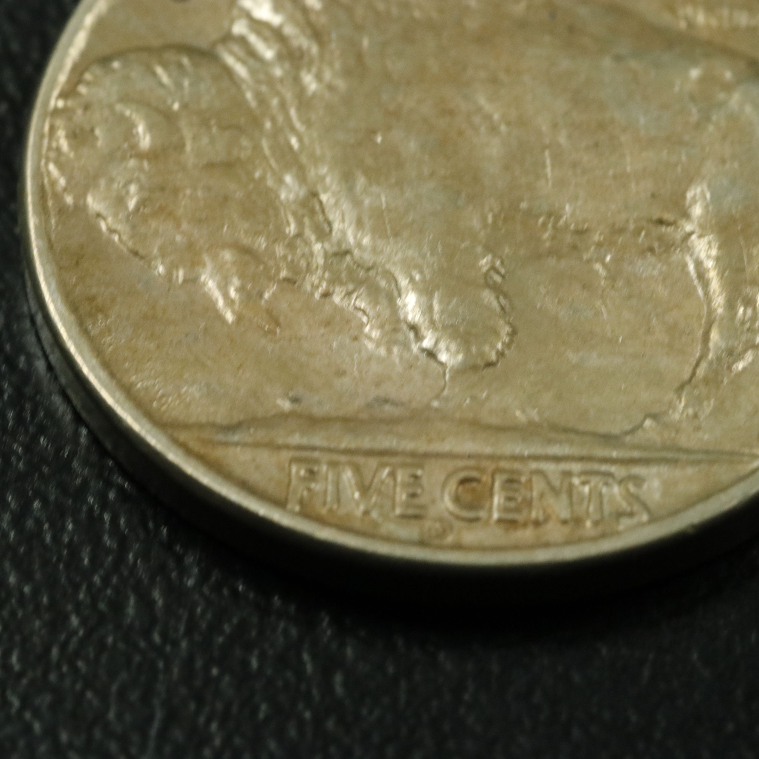 1937-D 3-Legged Buffalo Nickel