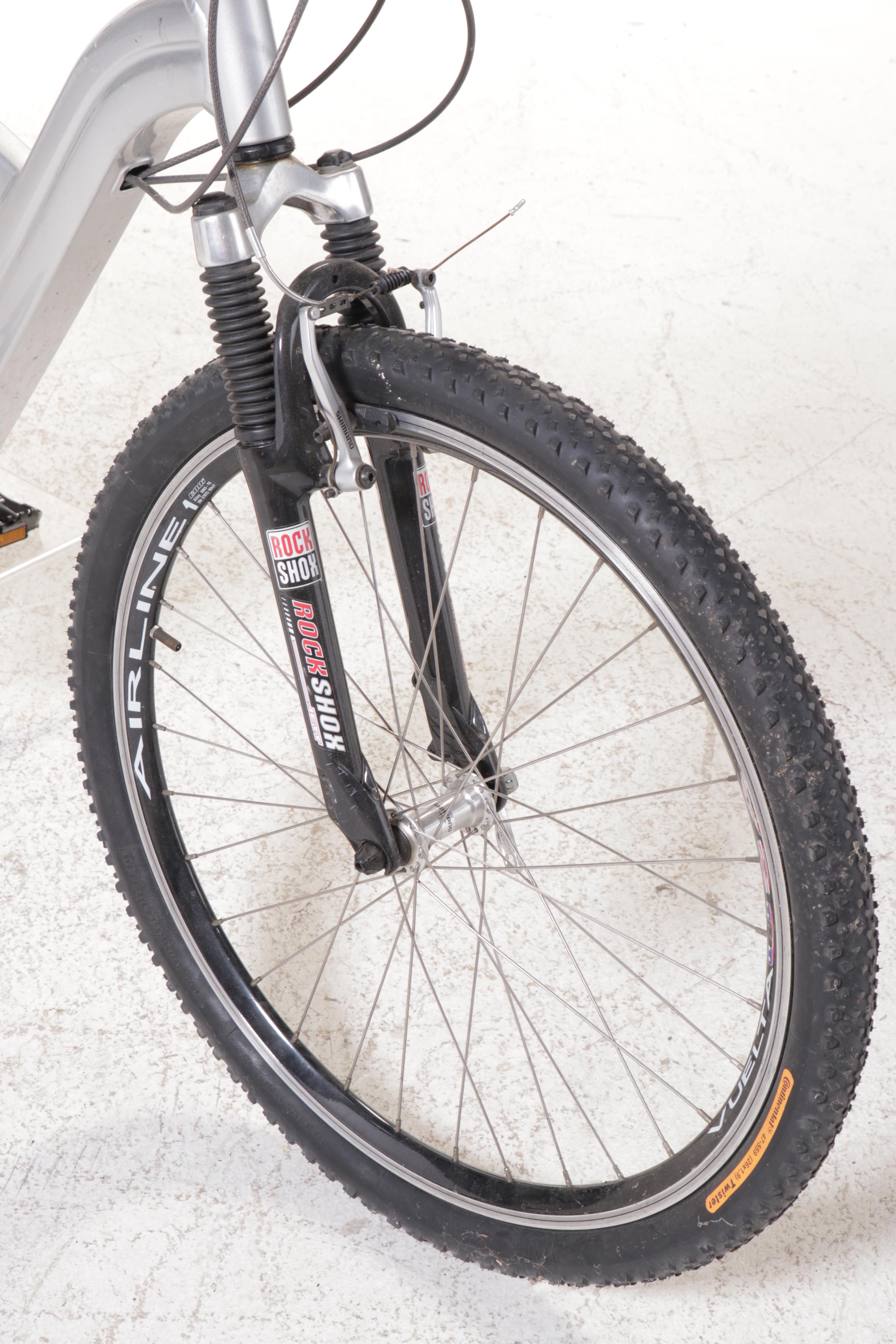 BMW Folding Mountain Bike with Shimano Components, Continental Wheels