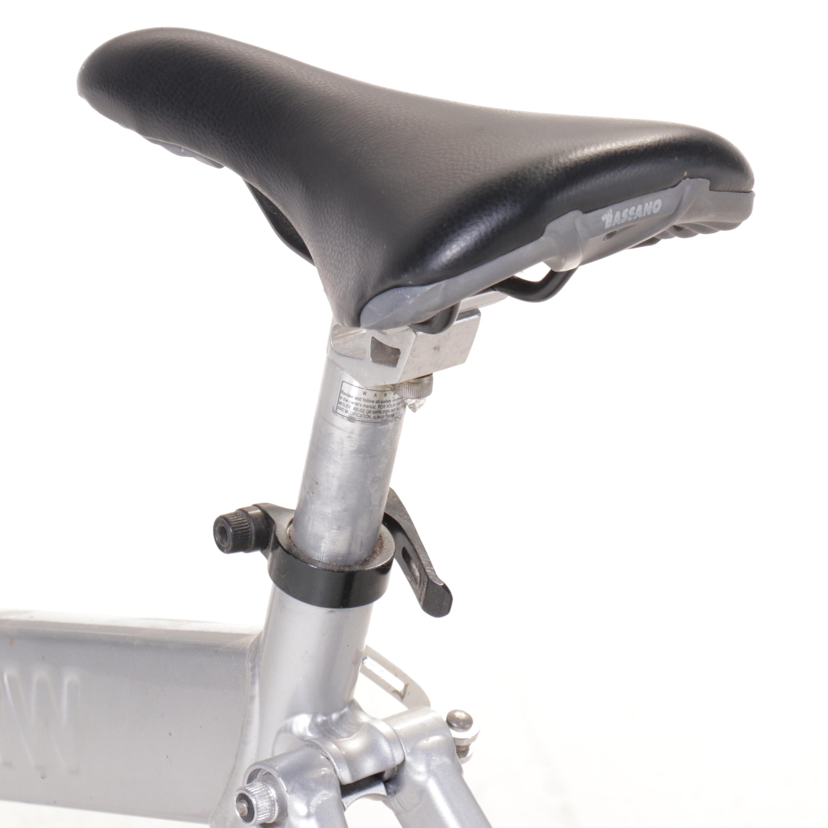 BMW Folding Mountain Bike with Shimano Components, Continental Wheels