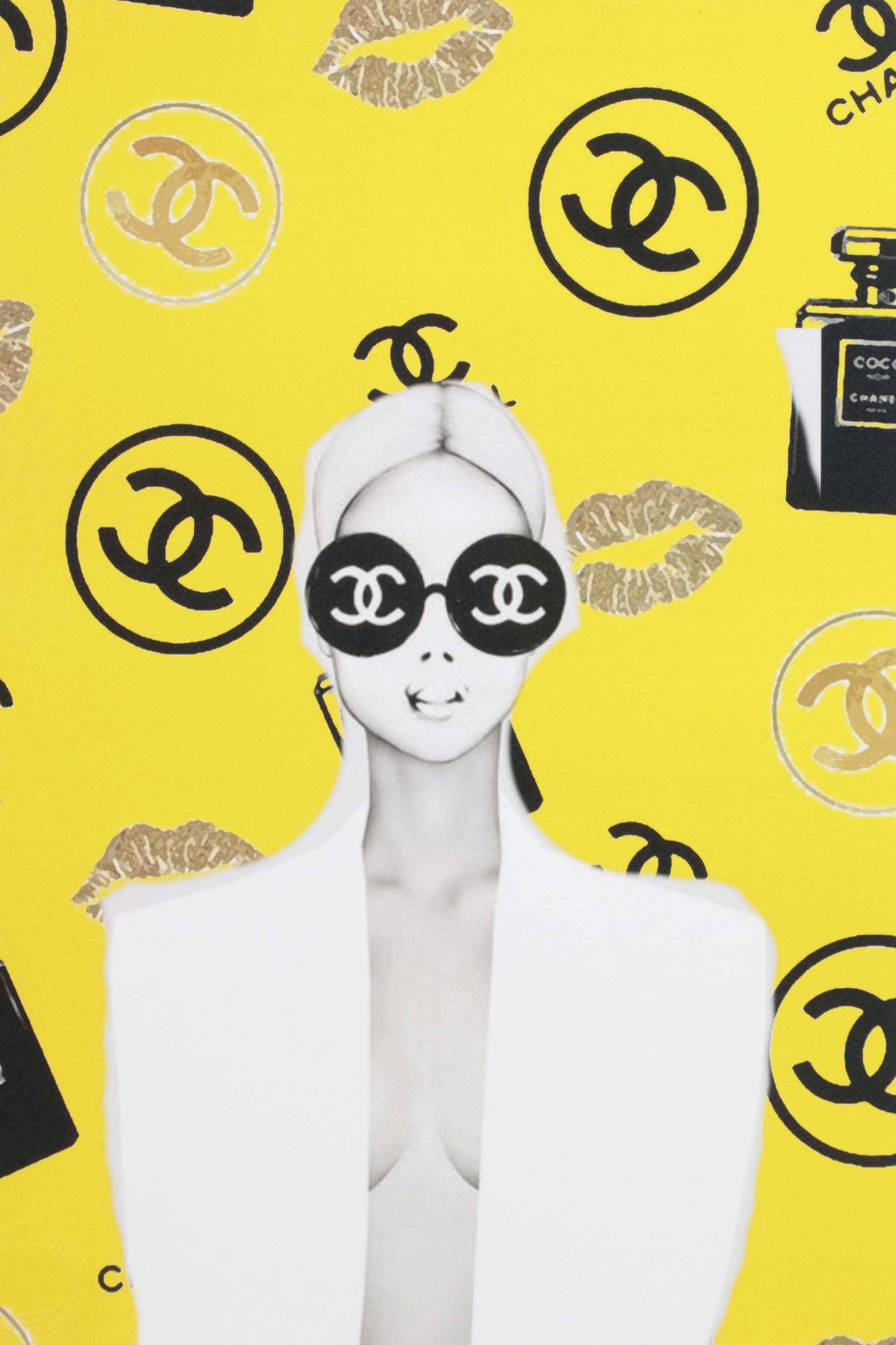 Death NYC Pop Art Homage to Coco Chanel Perfume, 2025