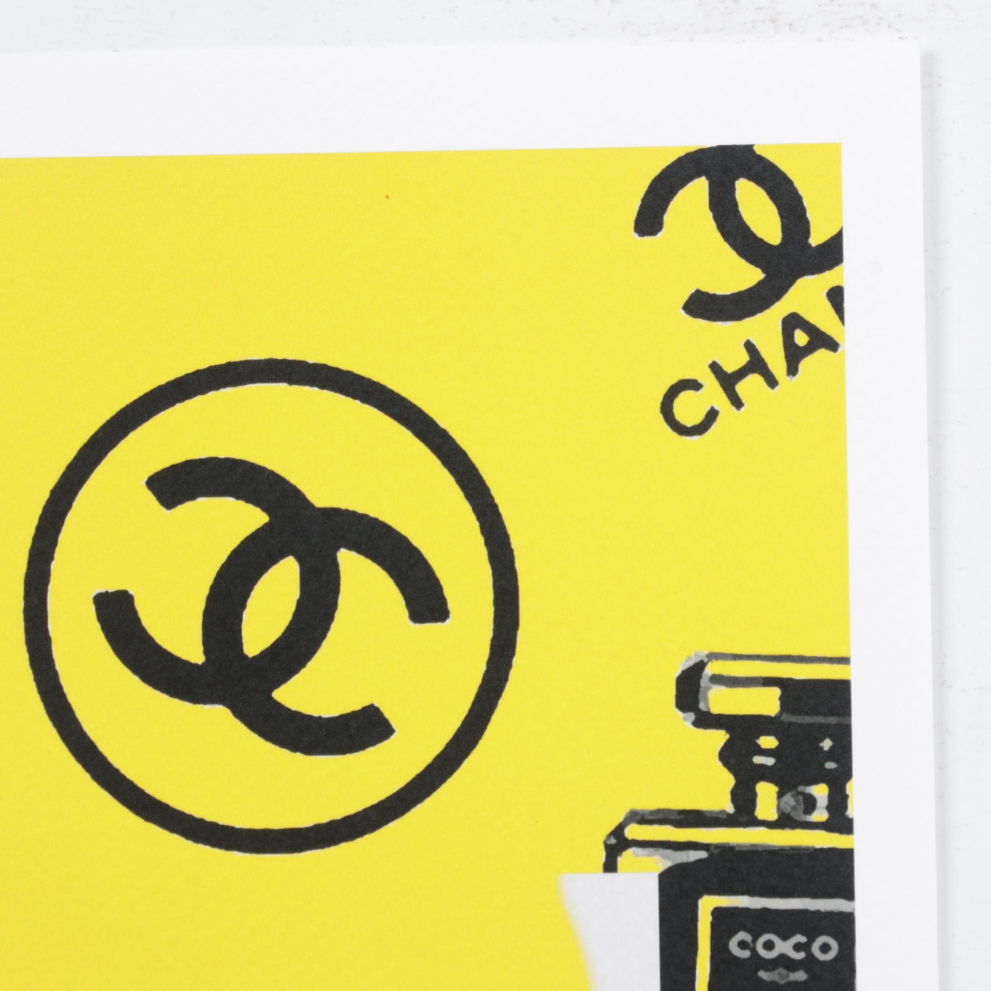 Death NYC Pop Art Homage to Coco Chanel Perfume, 2025