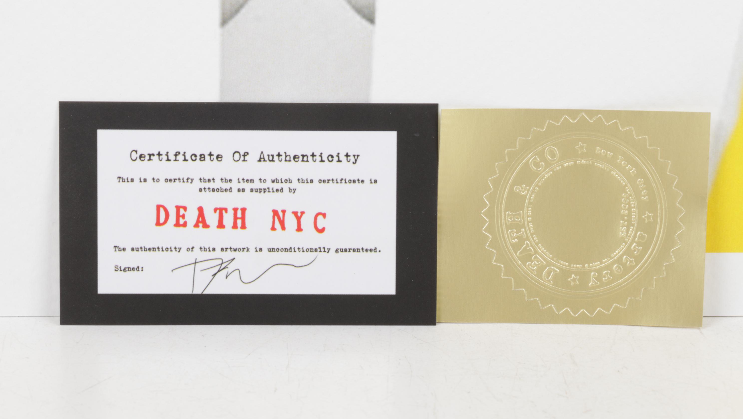 Death NYC Pop Art Homage to Coco Chanel Perfume, 2025