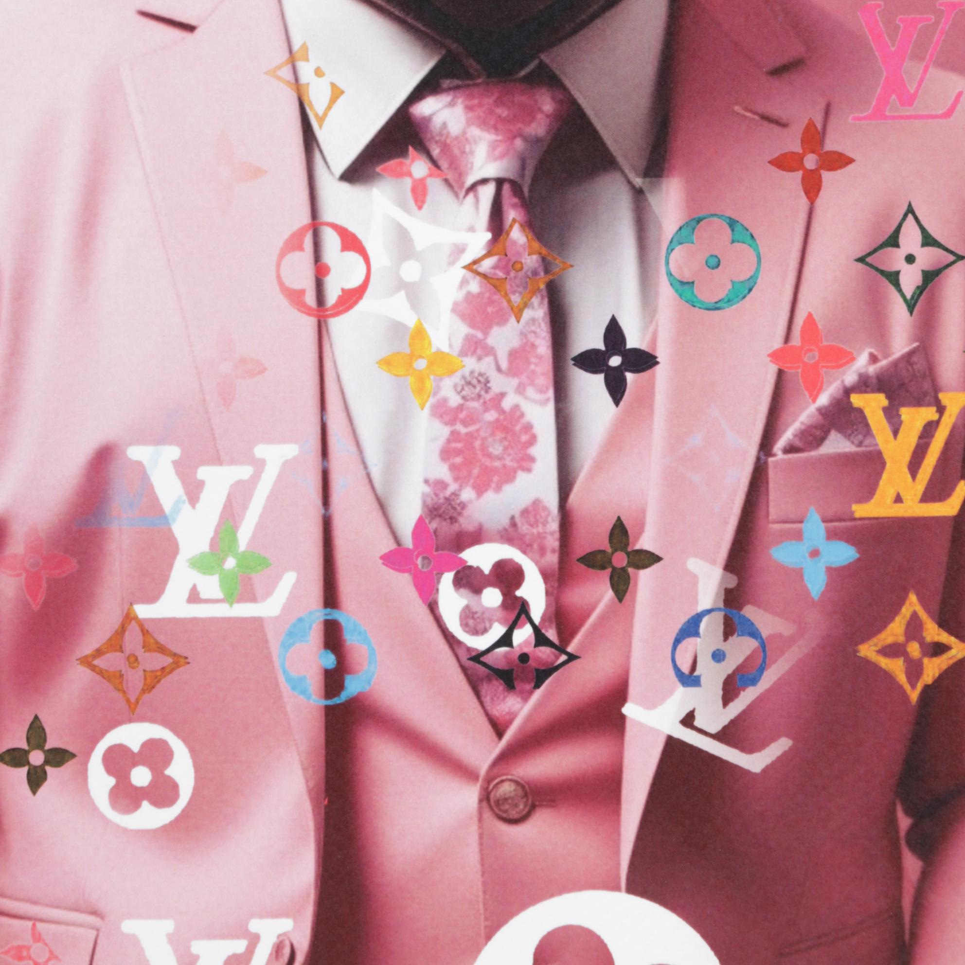 Death NYC Pop Art Graphic Print Homage to Louis Vuitton x Chanel & Rhino, 2025