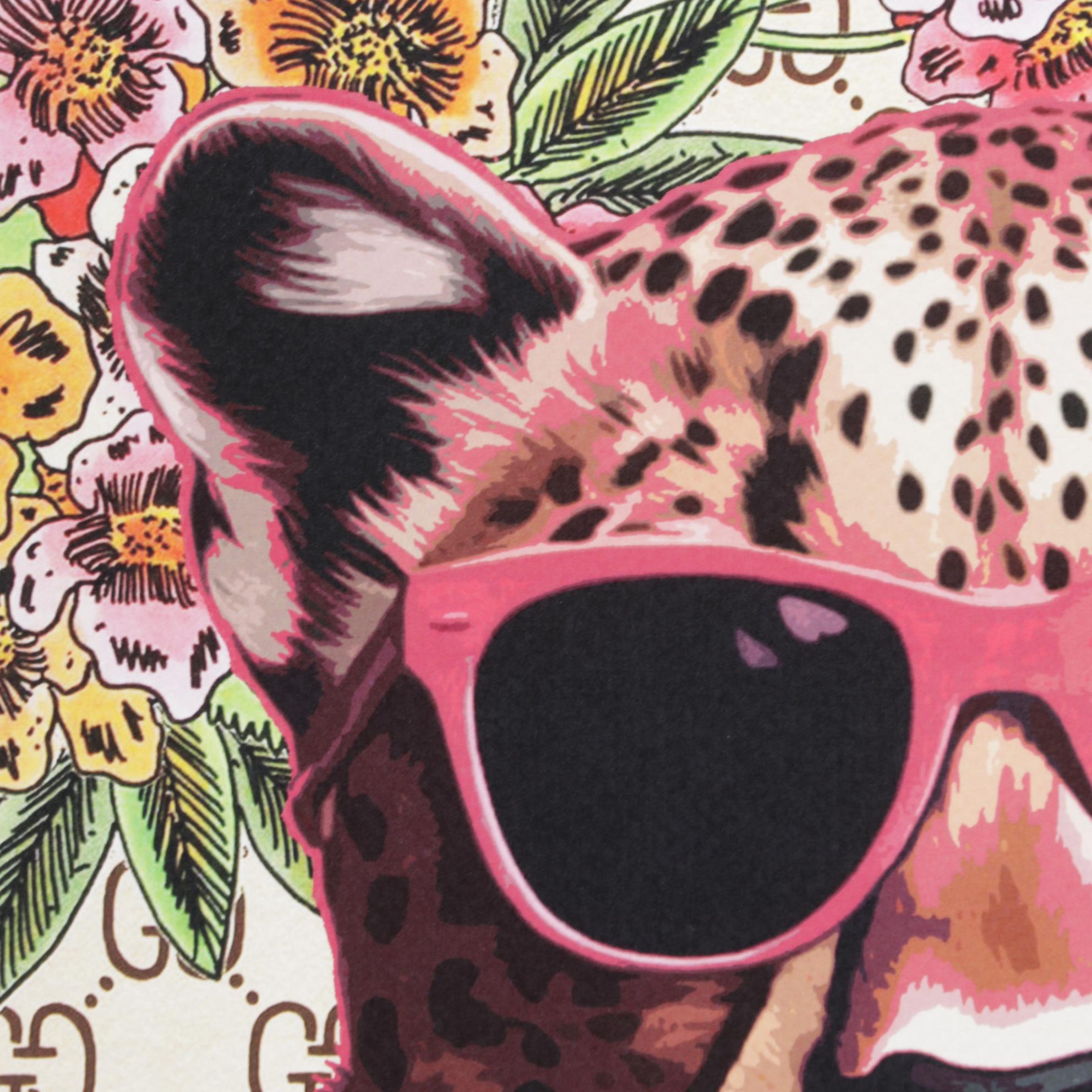 Death NYC Pop Art Graphic Print Featuring Gucci x Cheetah, 2025