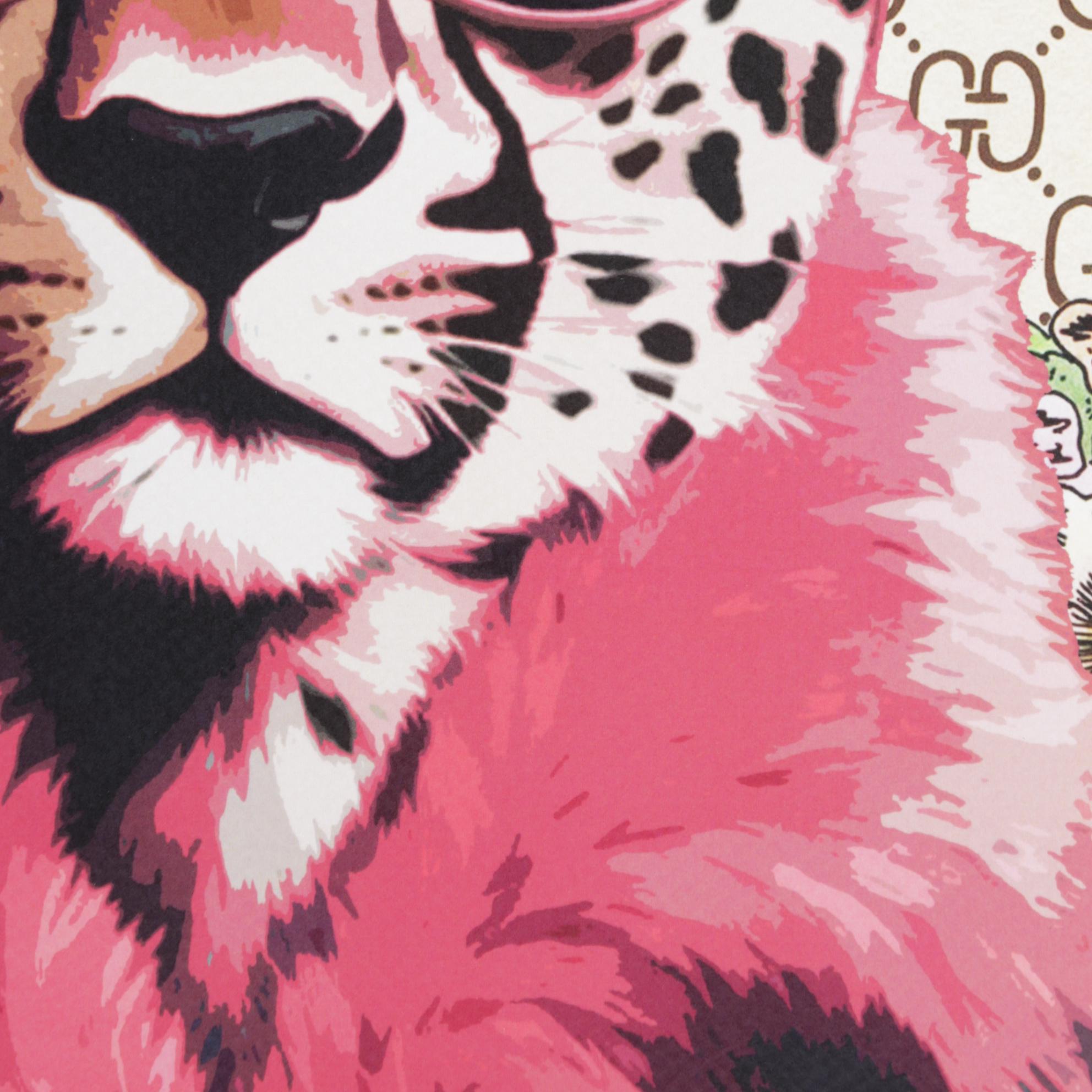 Death NYC Pop Art Graphic Print Featuring Gucci x Cheetah, 2025