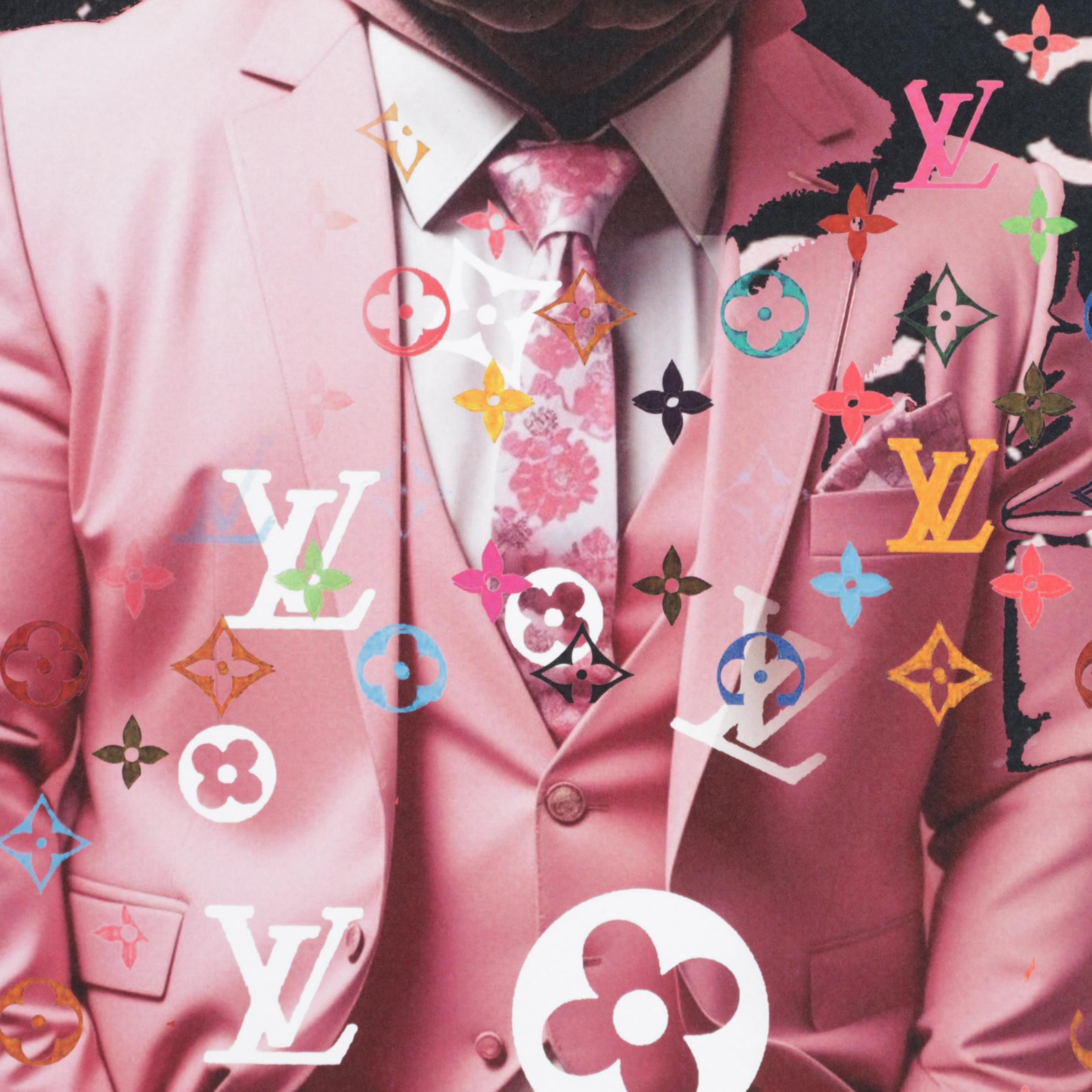 Death NYC Pop Art Graphic Print Homage to Louis Vuitton x Chanel & Rhino, 2025