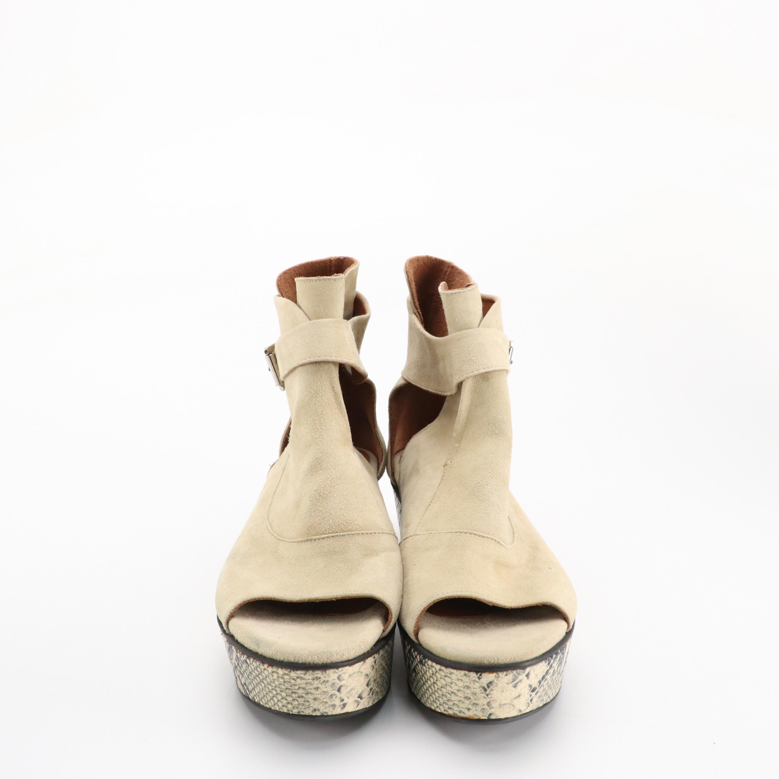 Rachel Zoe Lace-Up Tassel Pumps, Thakoon Addition Suede/Snakeskin Platform Shoes