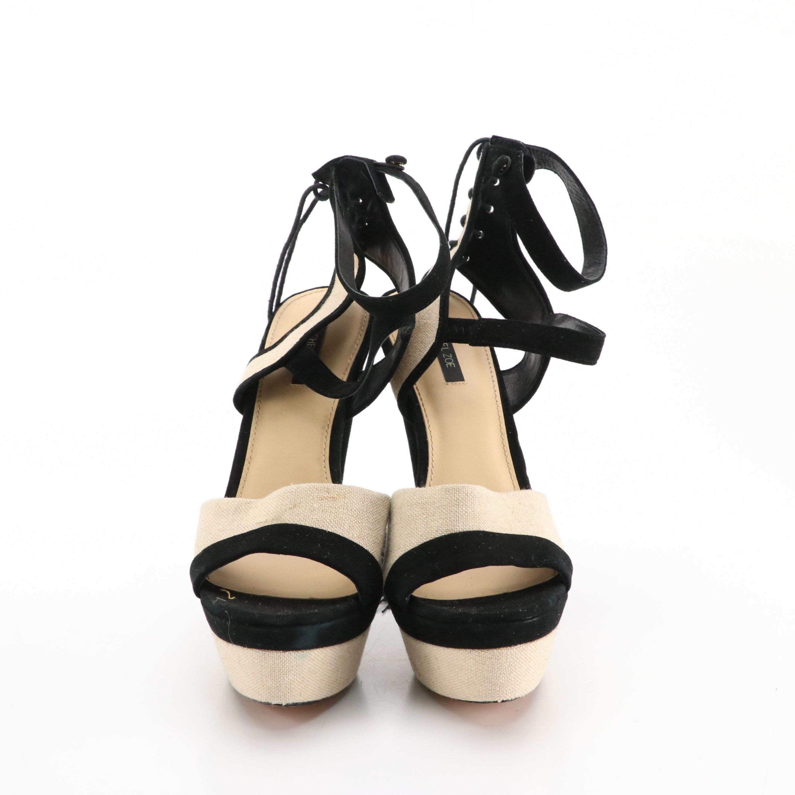 Rachel Zoe Lace-Up Tassel Pumps, Thakoon Addition Suede/Snakeskin Platform Shoes