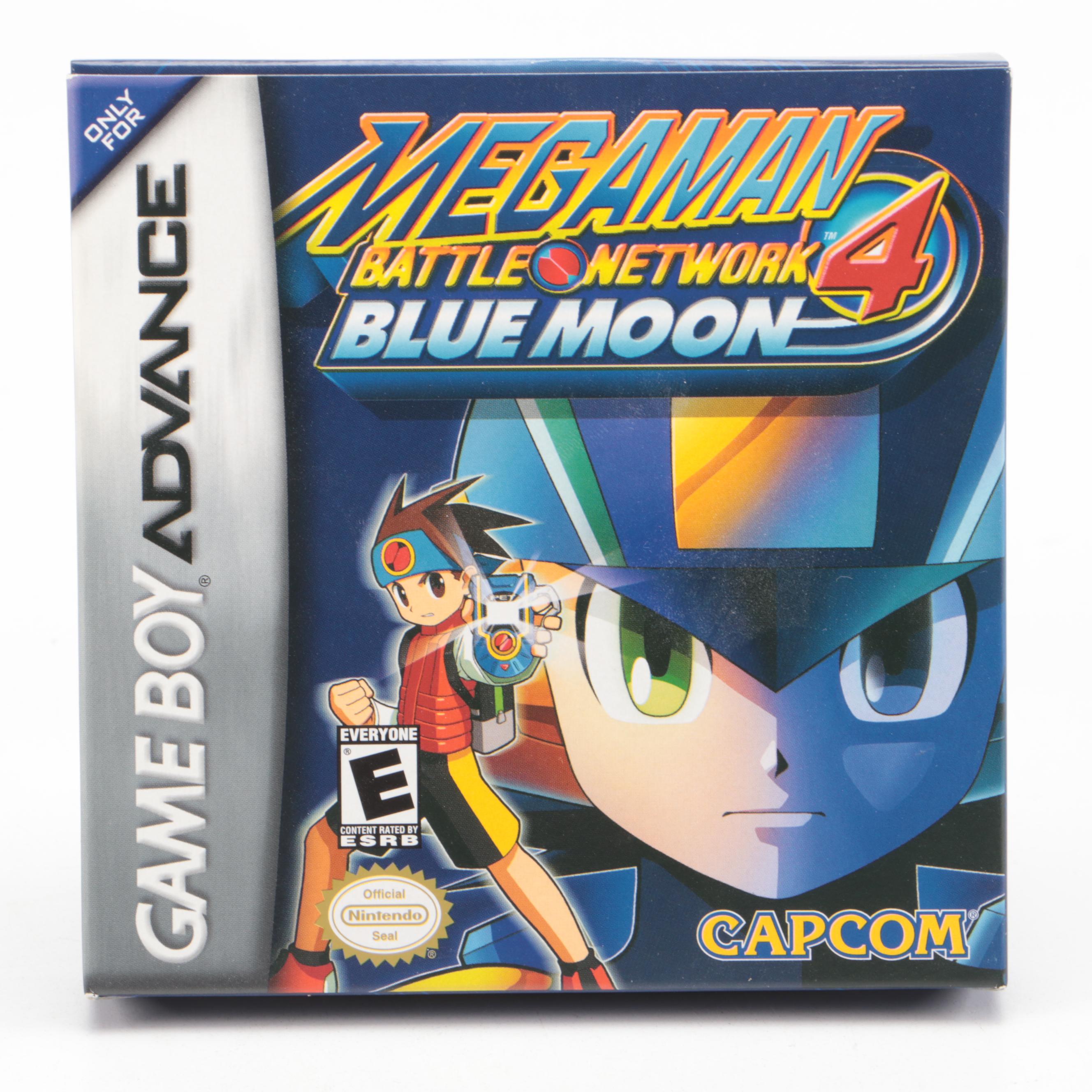 Mega Man Battle Network 3 and Battle Network 4 GBA Video Games, Complete in Box