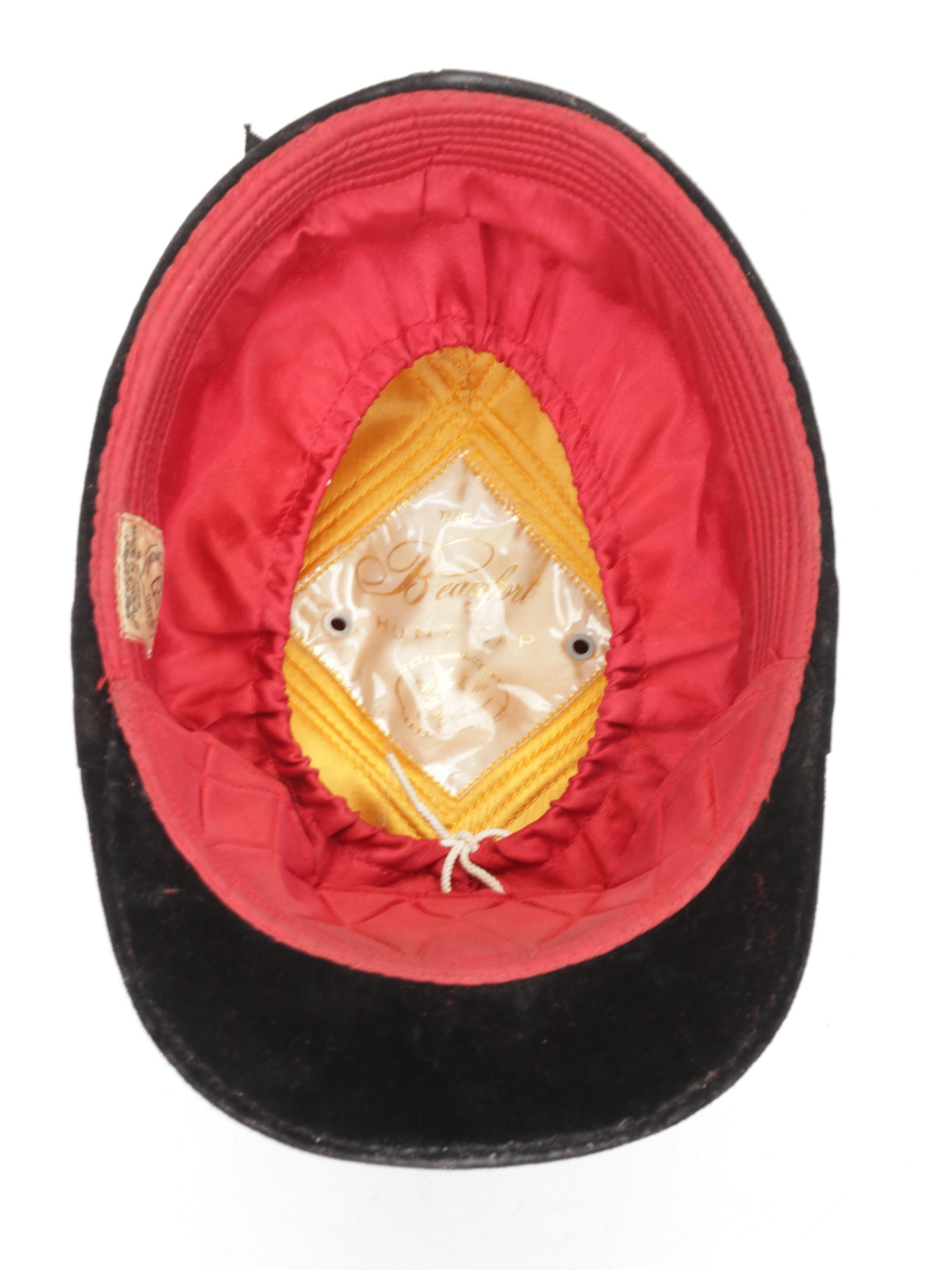 Children's "Beaufort Hunt" Black Velvet Equestrian Helmet, Saddleseat Derby Hat