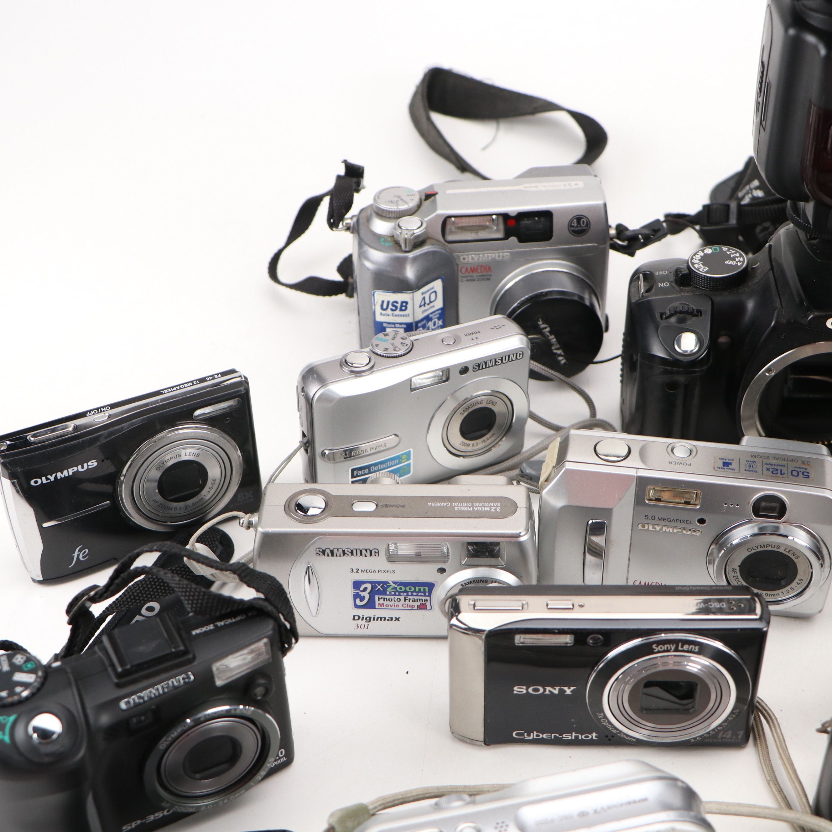 Sony Digital Mavica, Canon Digital Rebel XT, Hitachi DVD Cam, and More Cameras