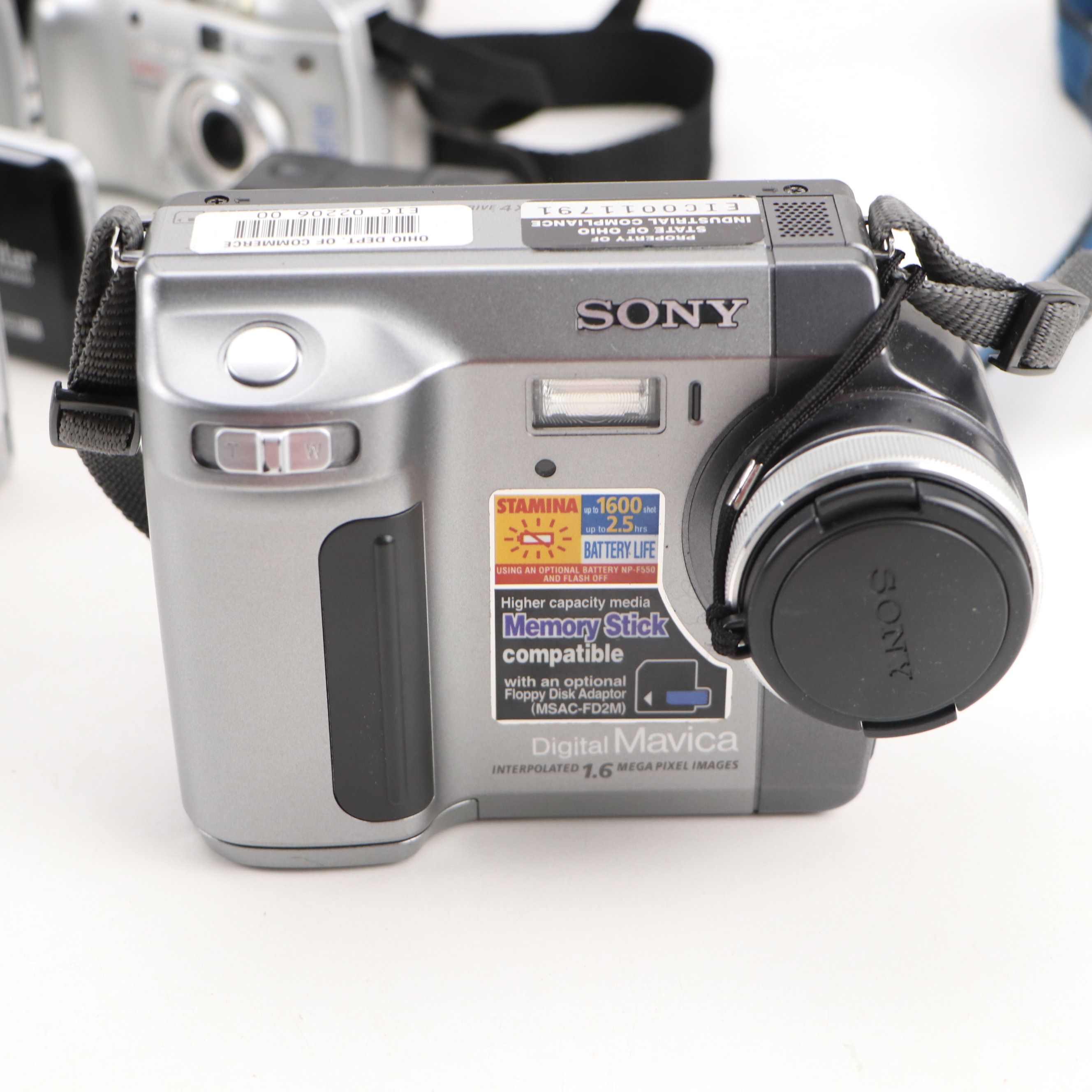 Sony Digital Mavica, Canon Digital Rebel XT, Hitachi DVD Cam, and More Cameras