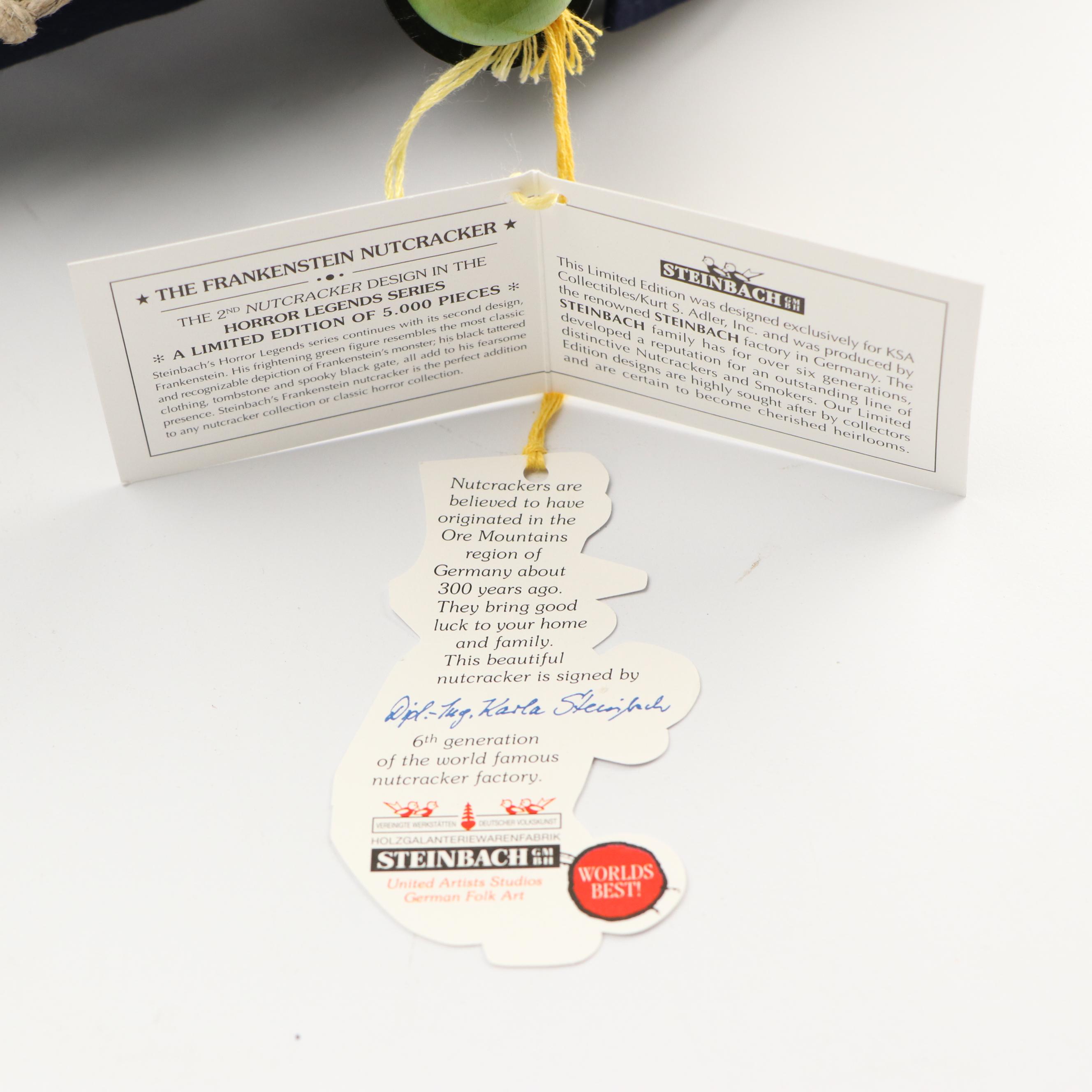 Steinbach "The Monster" Wooden Limited Edition Nutcracker